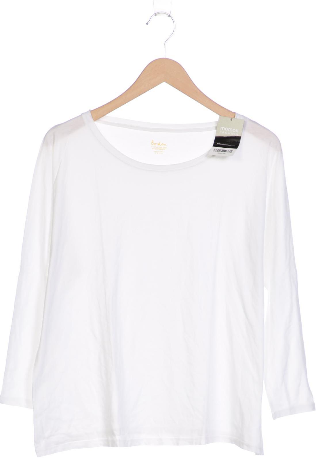 

Boden Damen Langarmshirt, weiß, Gr. 18
