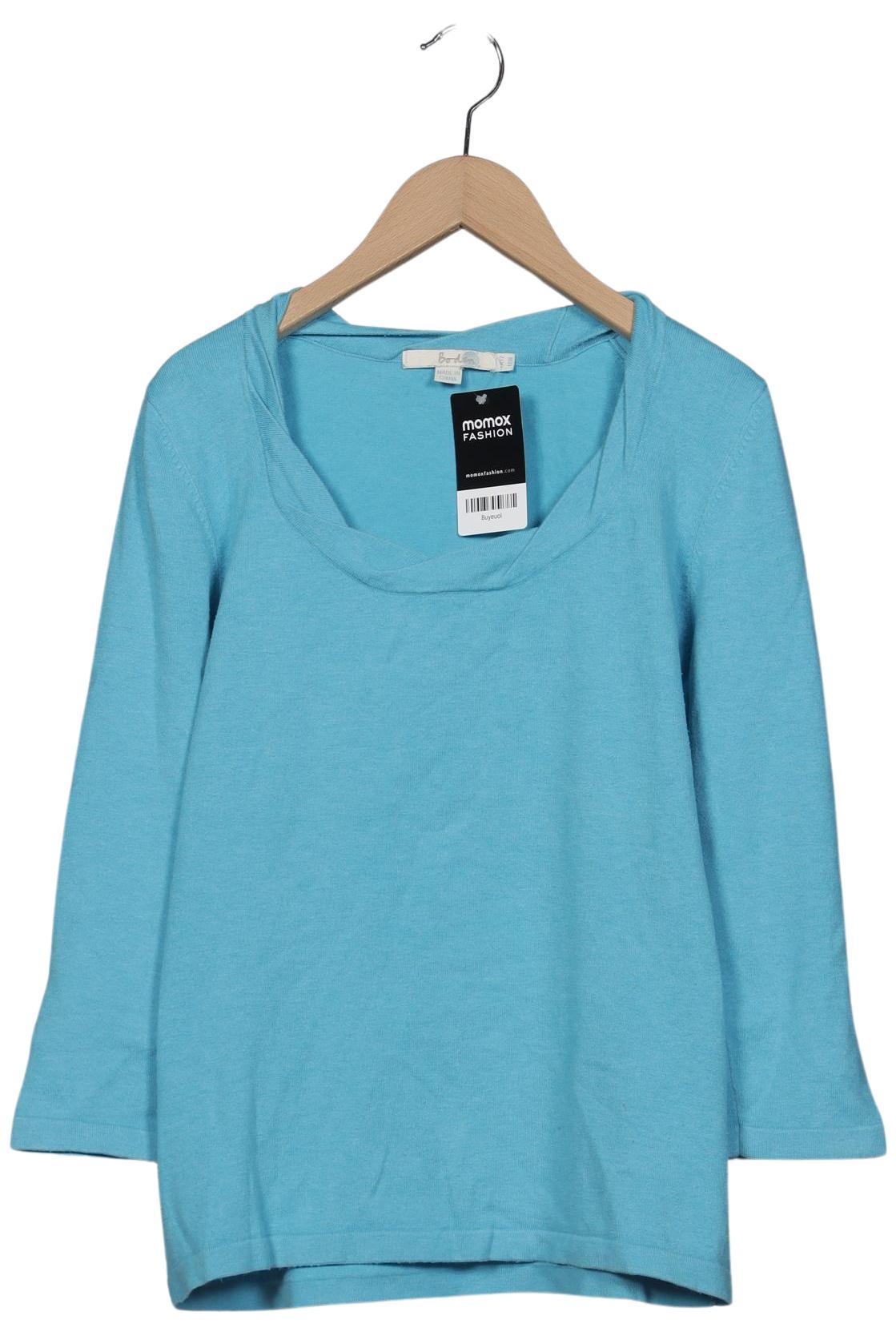 

Boden Damen Pullover, türkis, Gr. 12