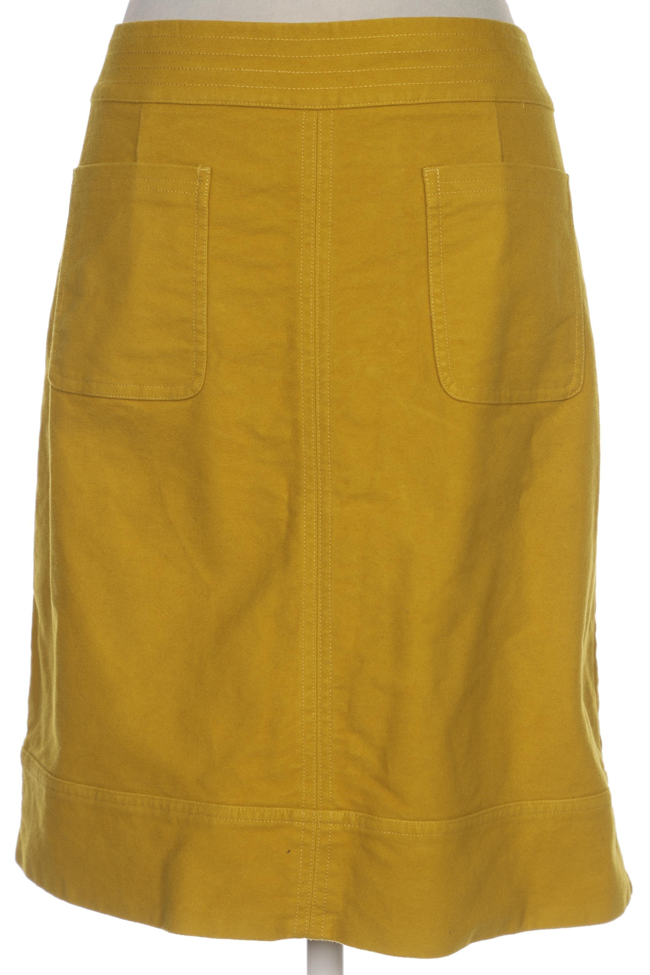 

Boden Damen Rock, gelb, Gr. 40