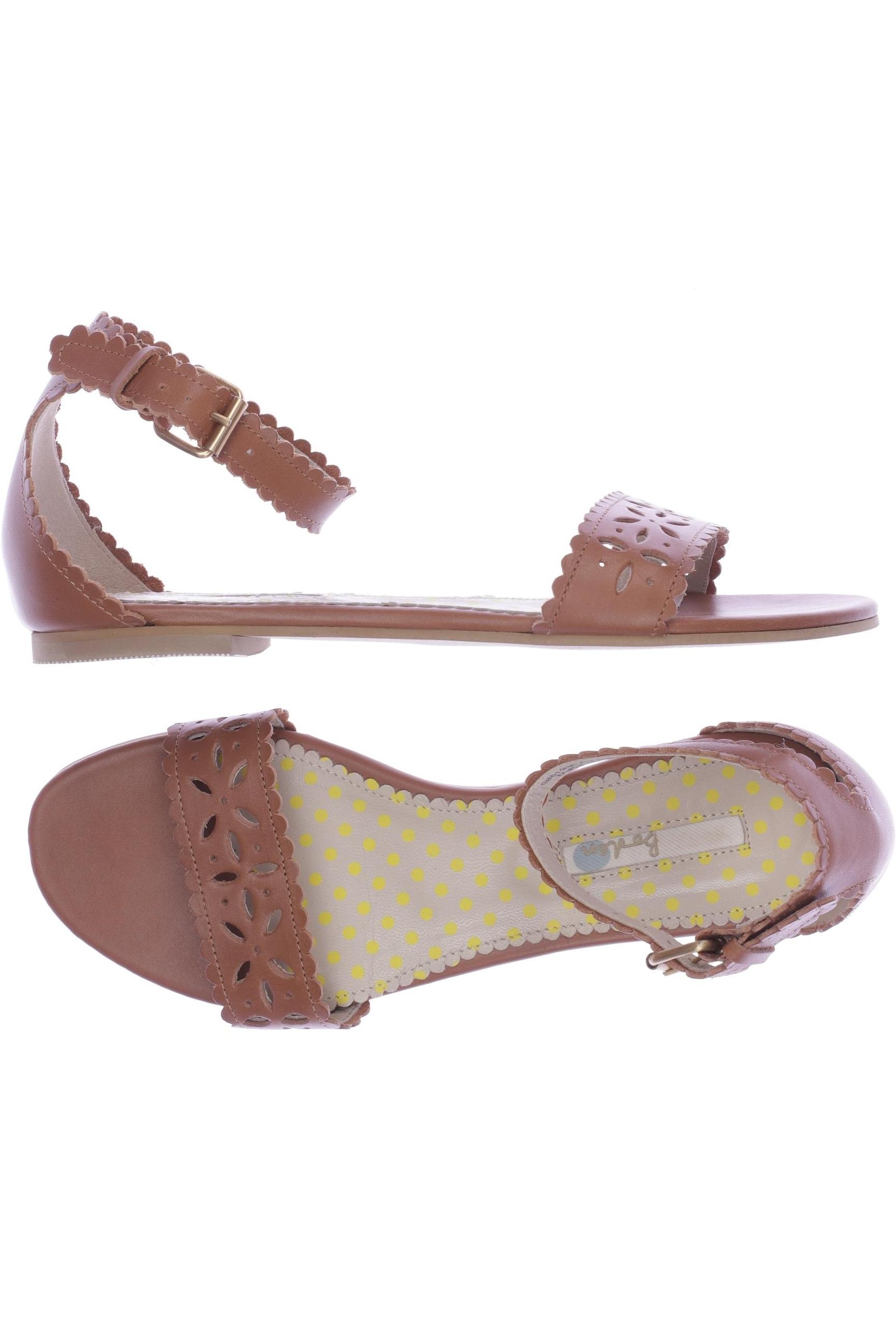 

Boden Damen Sandale, braun, Gr. 38