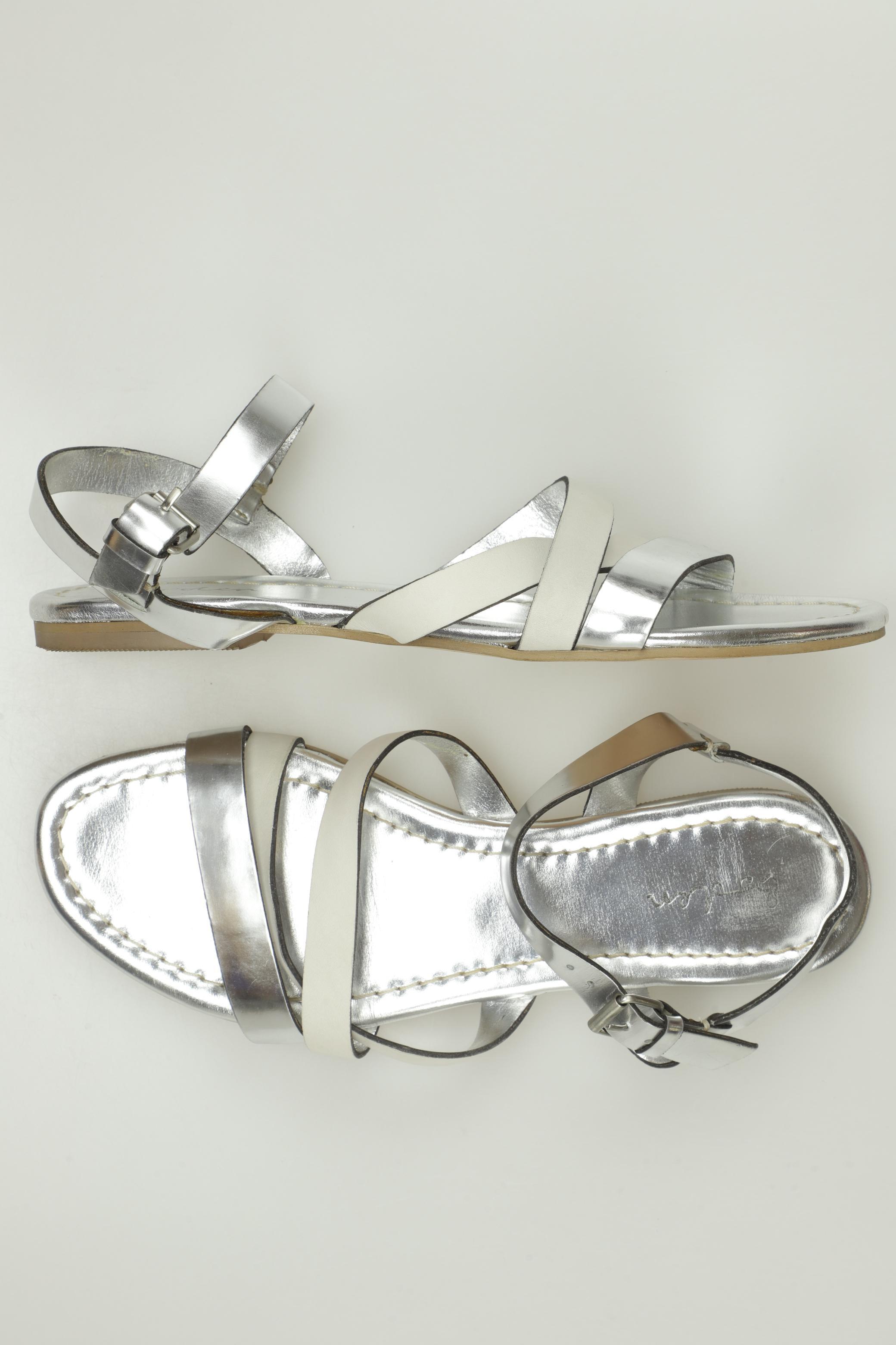 

Boden Damen Sandale, silber, Gr. 40