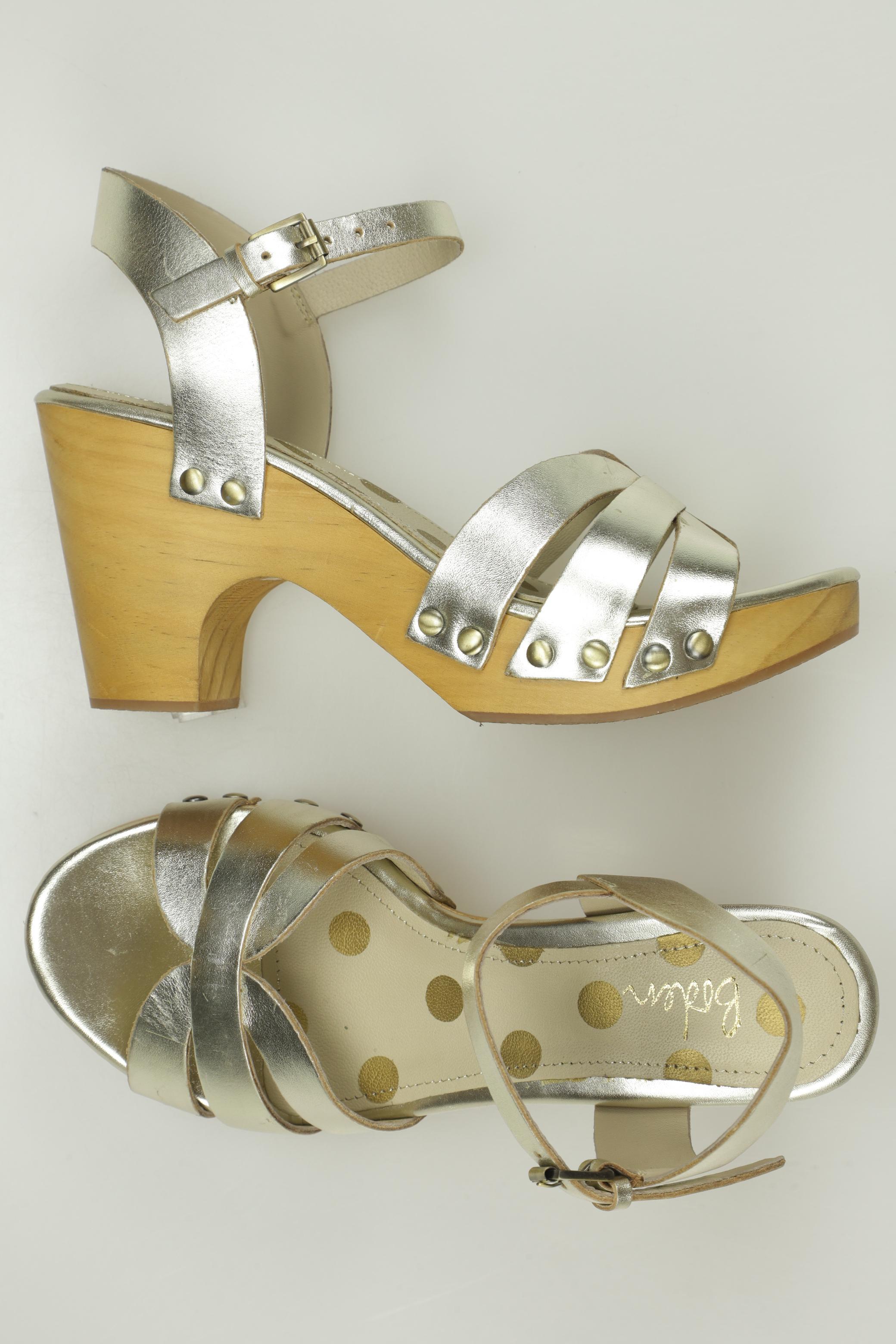 

Boden Damen Sandale, gold, Gr. 36