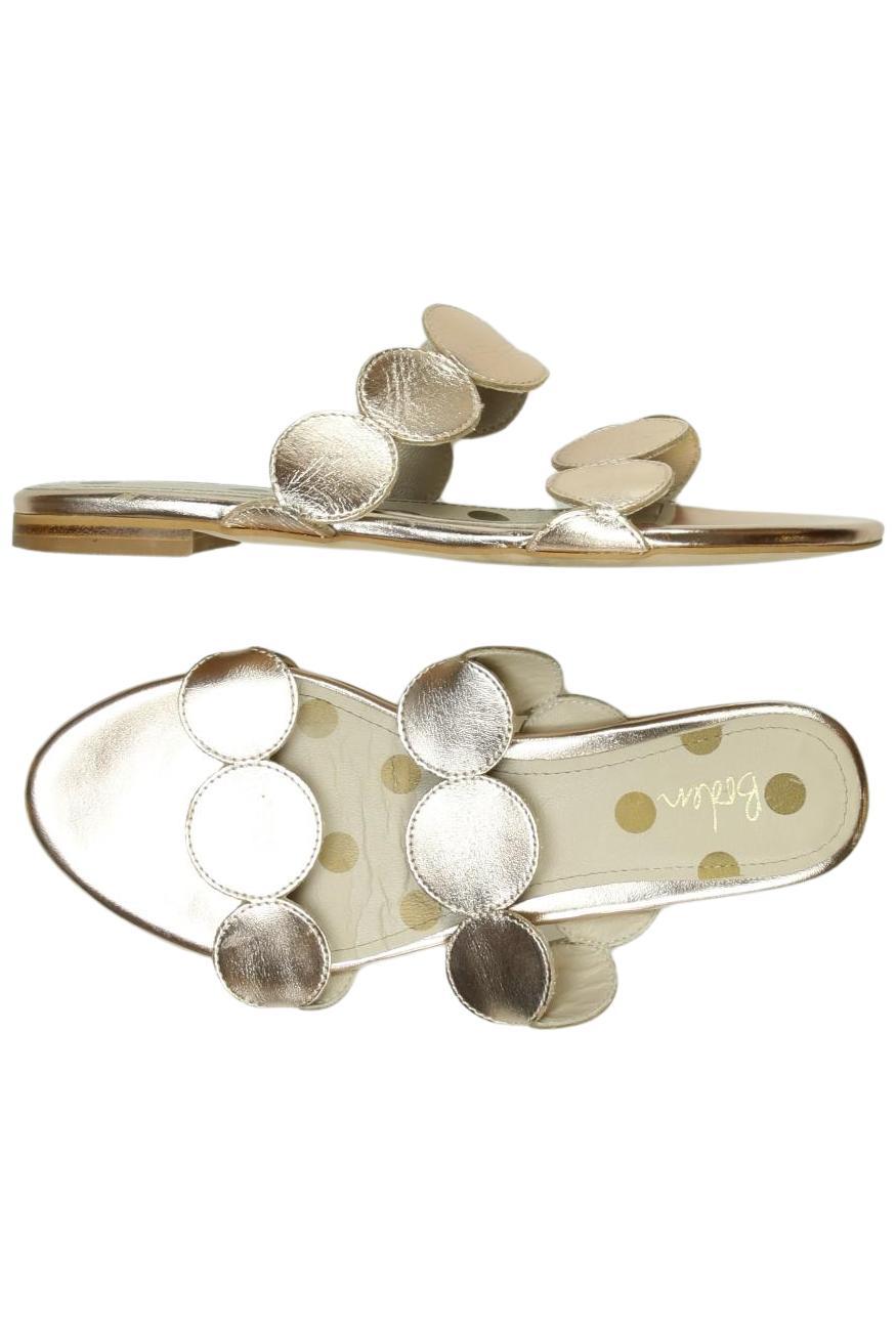 

Boden Damen Sandale, gold, Gr. 38