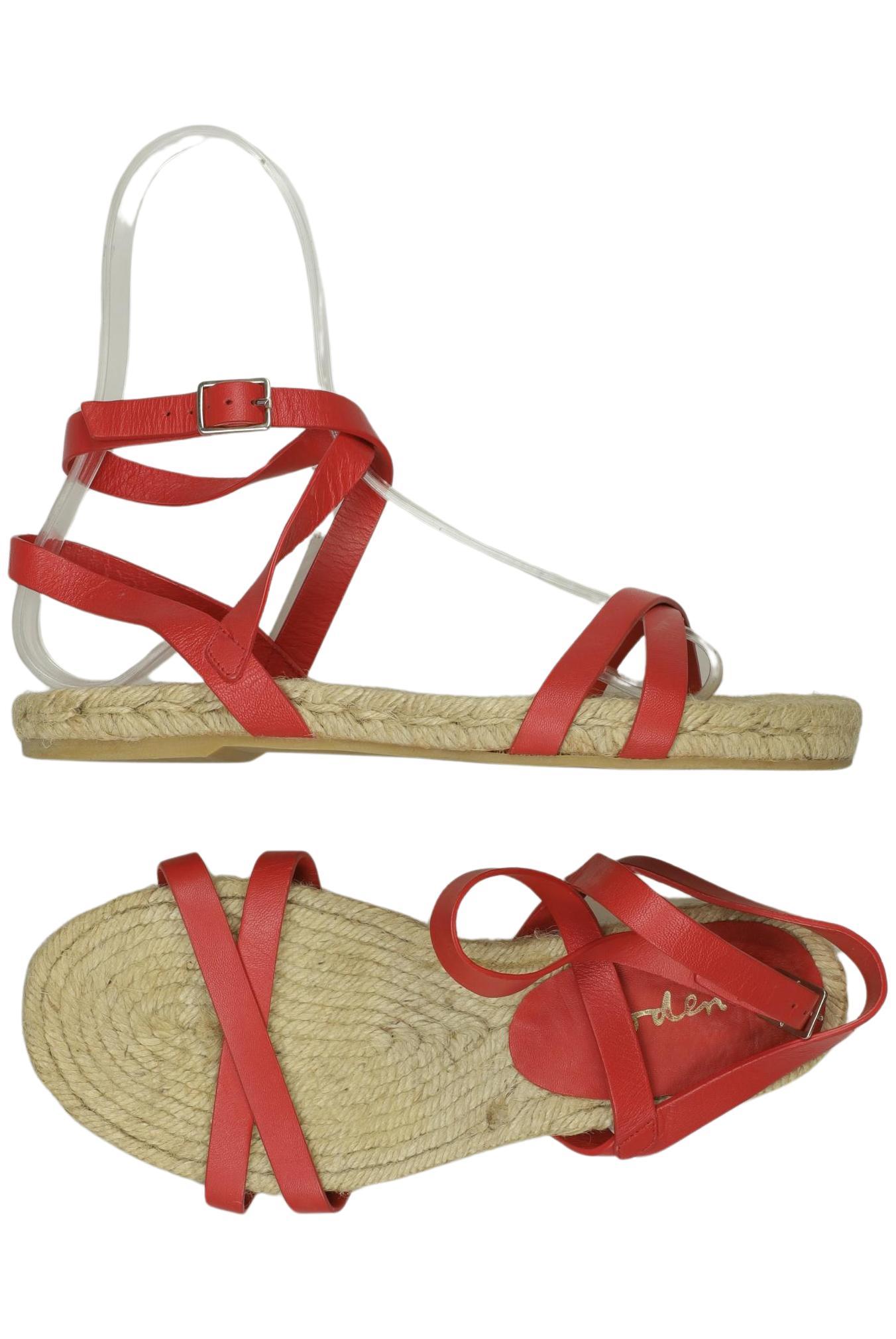 

Boden Damen Sandale, rot, Gr. 37