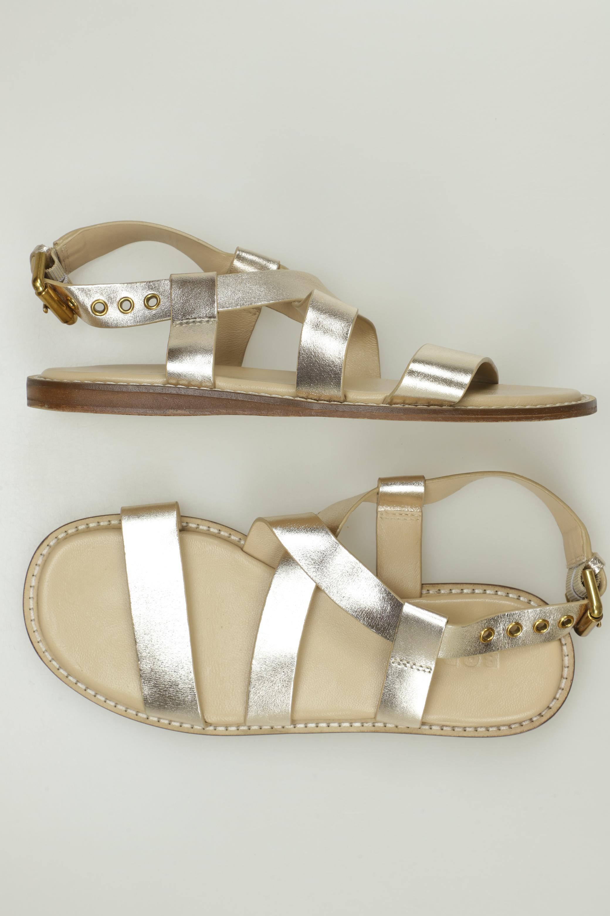 

Boden Damen Sandale, gold, Gr. 36