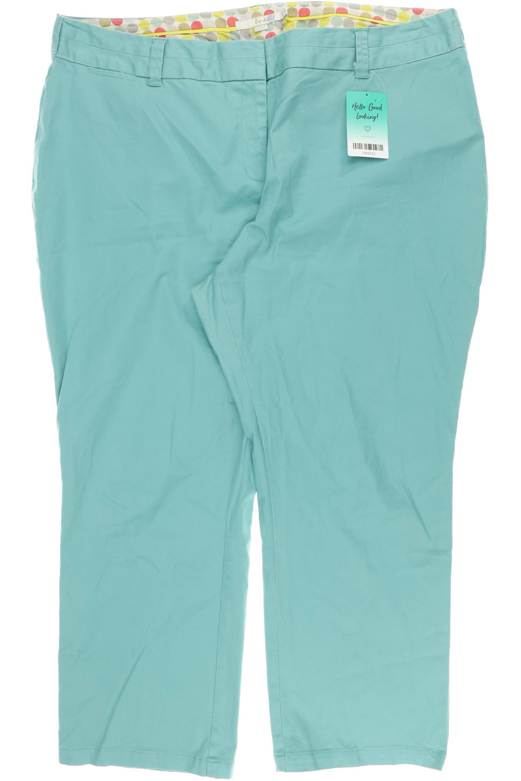 

Boden Damen Stoffhose, türkis, Gr. 22