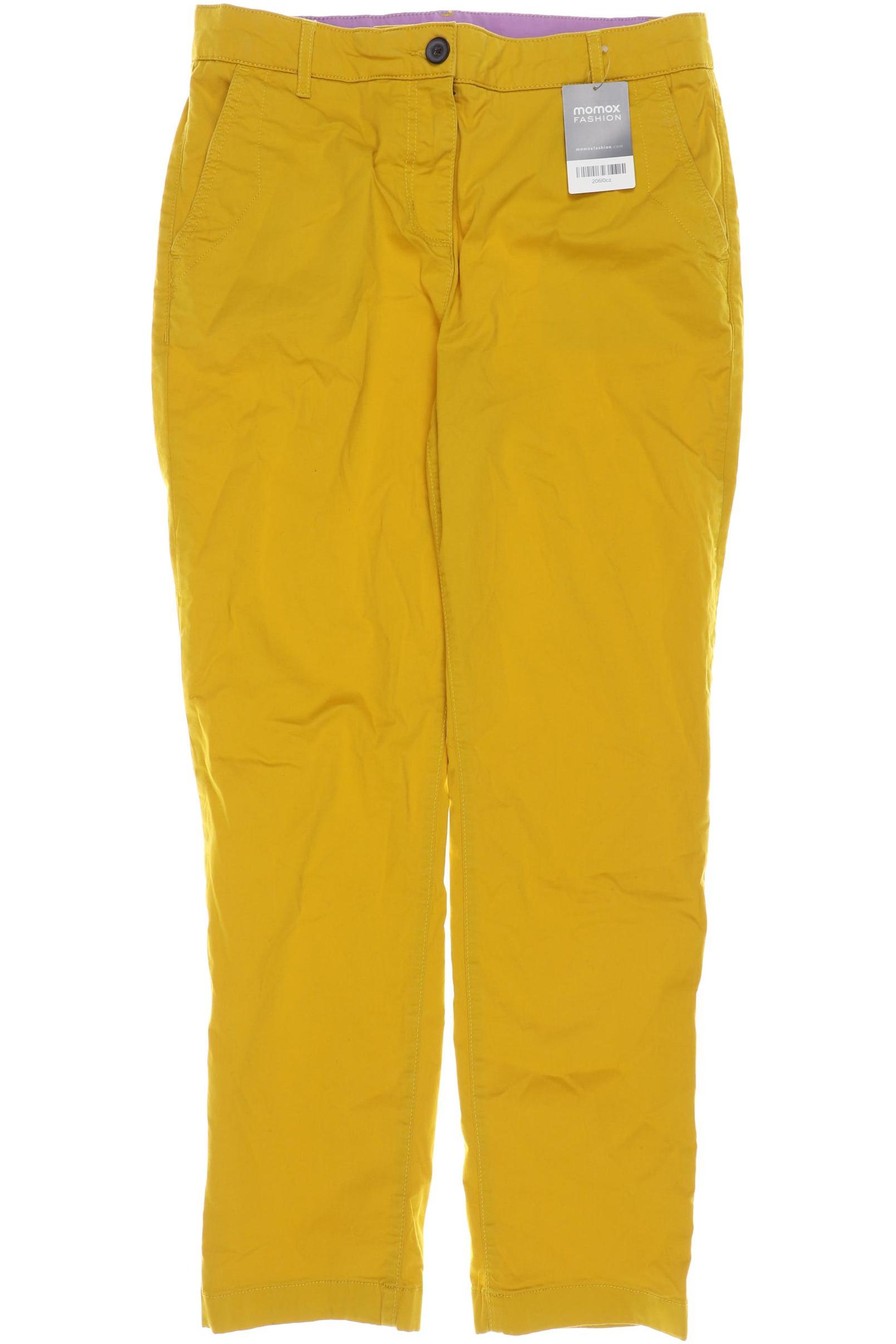 

Boden Damen Stoffhose, gelb