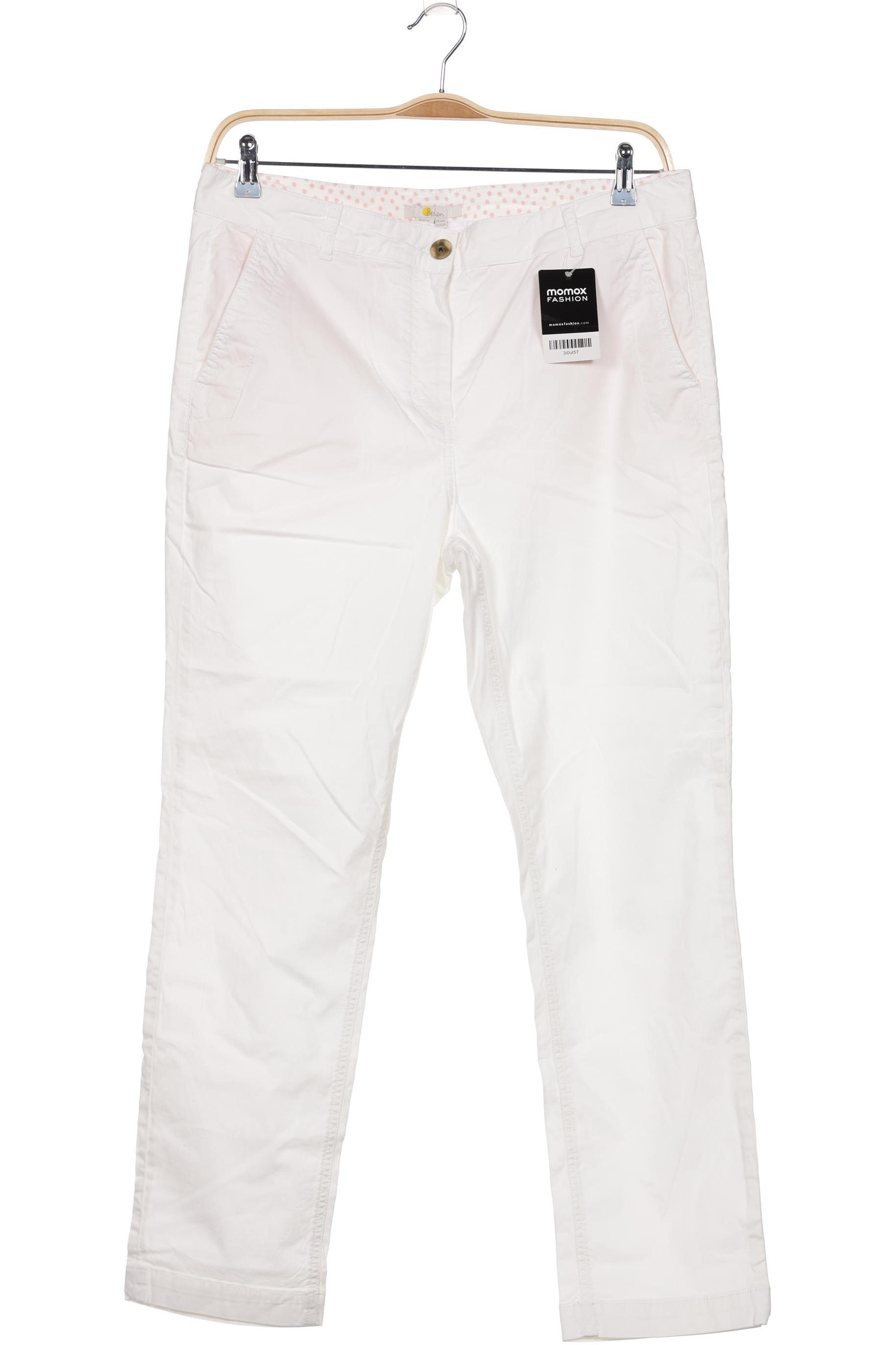 

Boden Damen Stoffhose, weiß