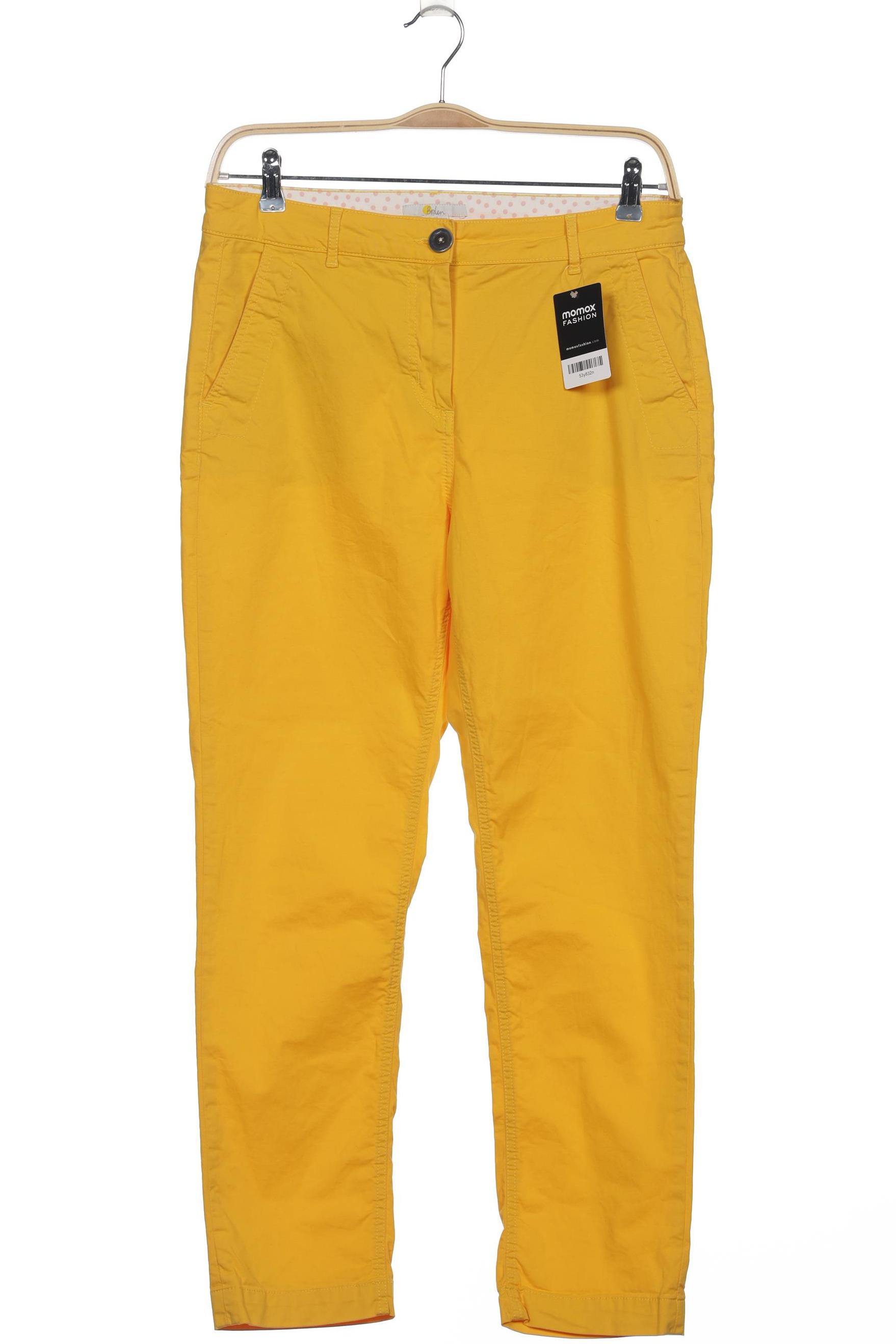 

Boden Damen Stoffhose, gelb, Gr. 40
