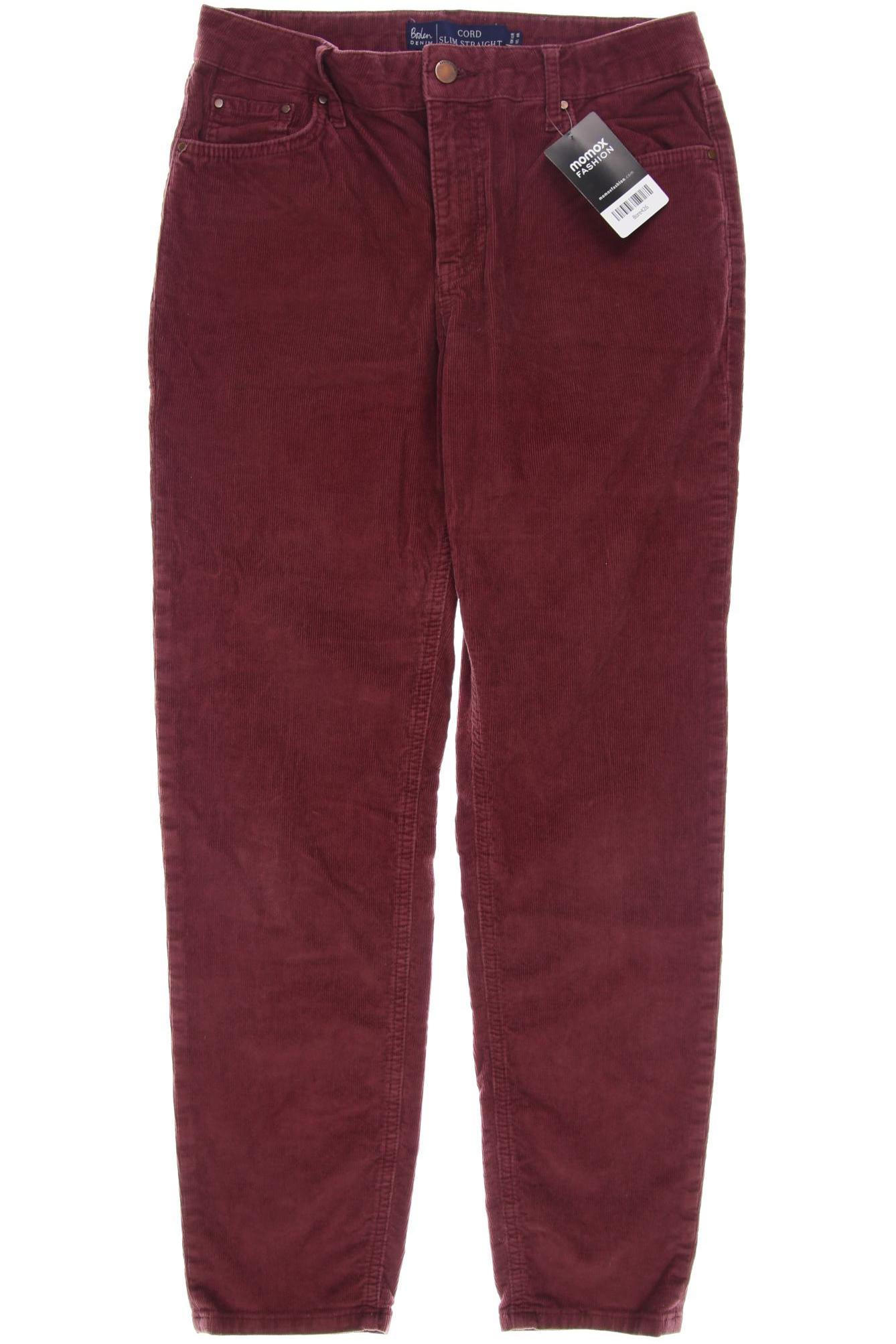 

Boden Damen Stoffhose, bordeaux, Gr. 38