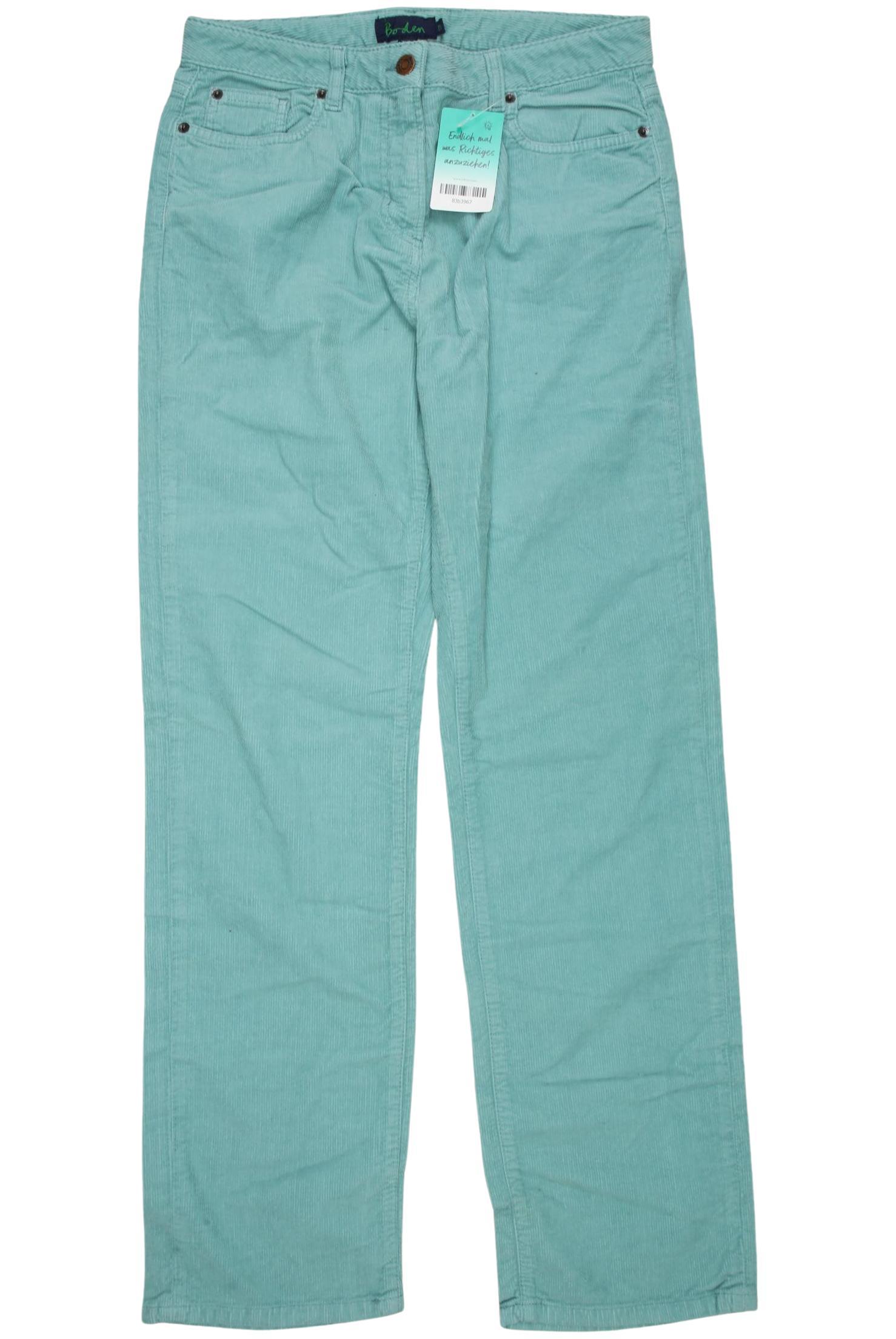 

Boden Damen Stoffhose, türkis, Gr. 12