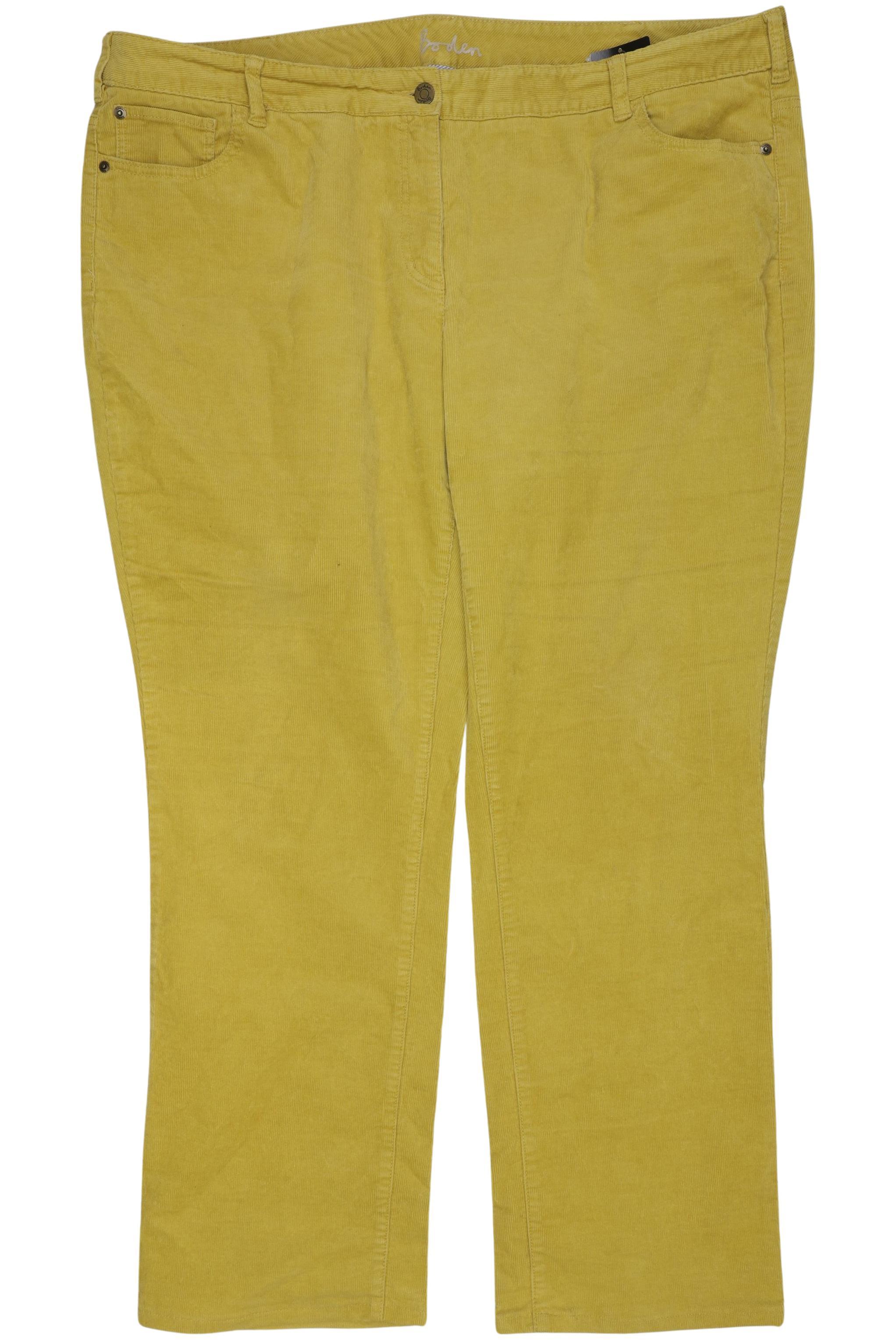 

Boden Damen Stoffhose, gelb, Gr. 48
