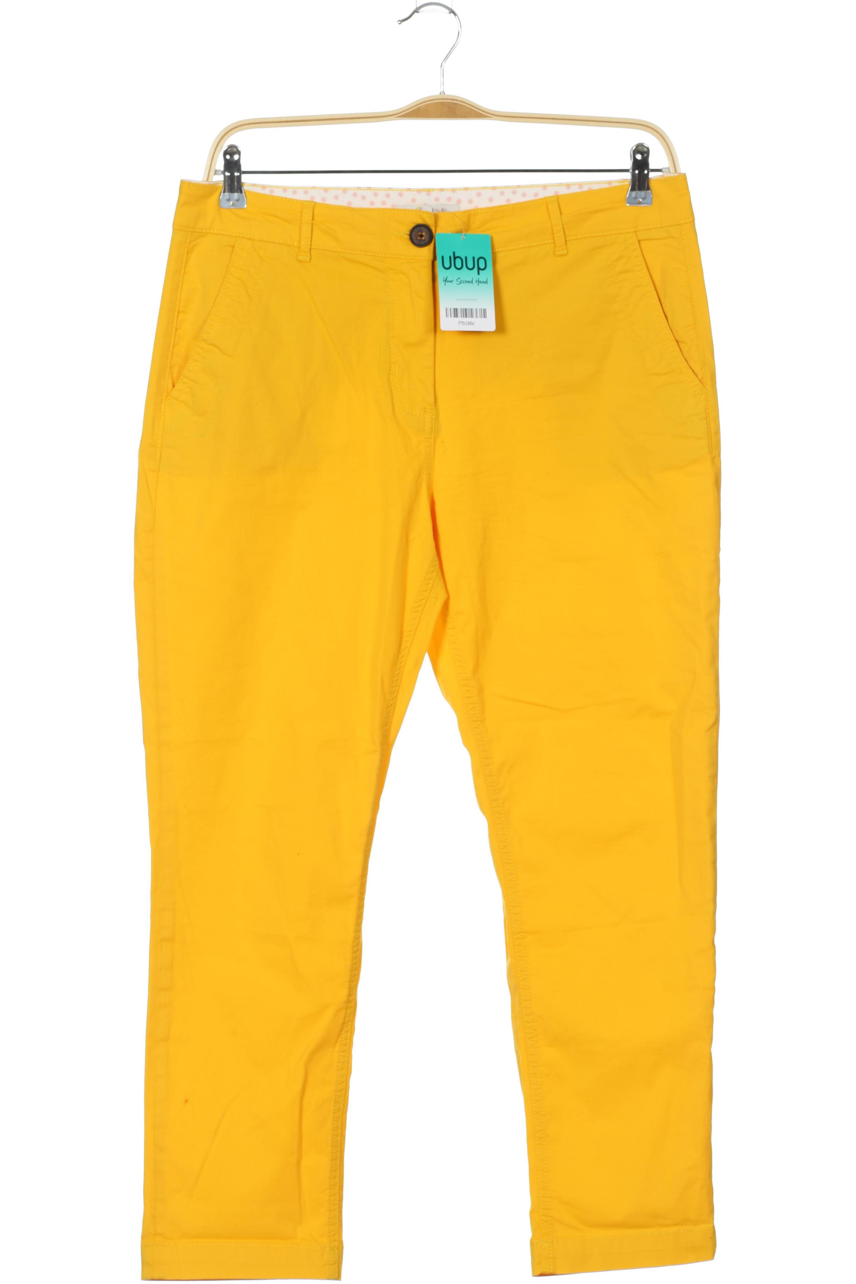 

Boden Damen Stoffhose, gelb, Gr. 40