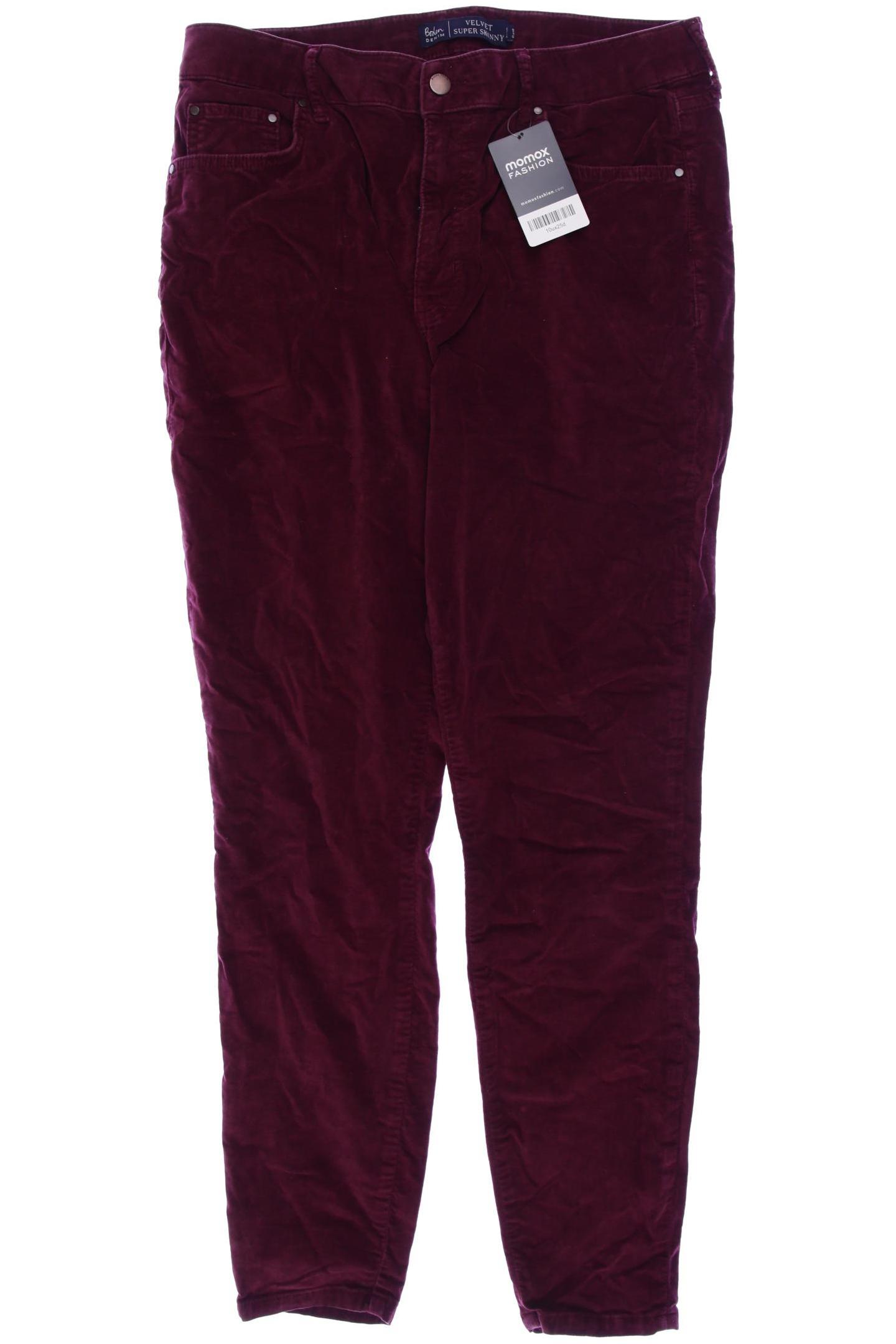 

Boden Damen Stoffhose, bordeaux, Gr. 42