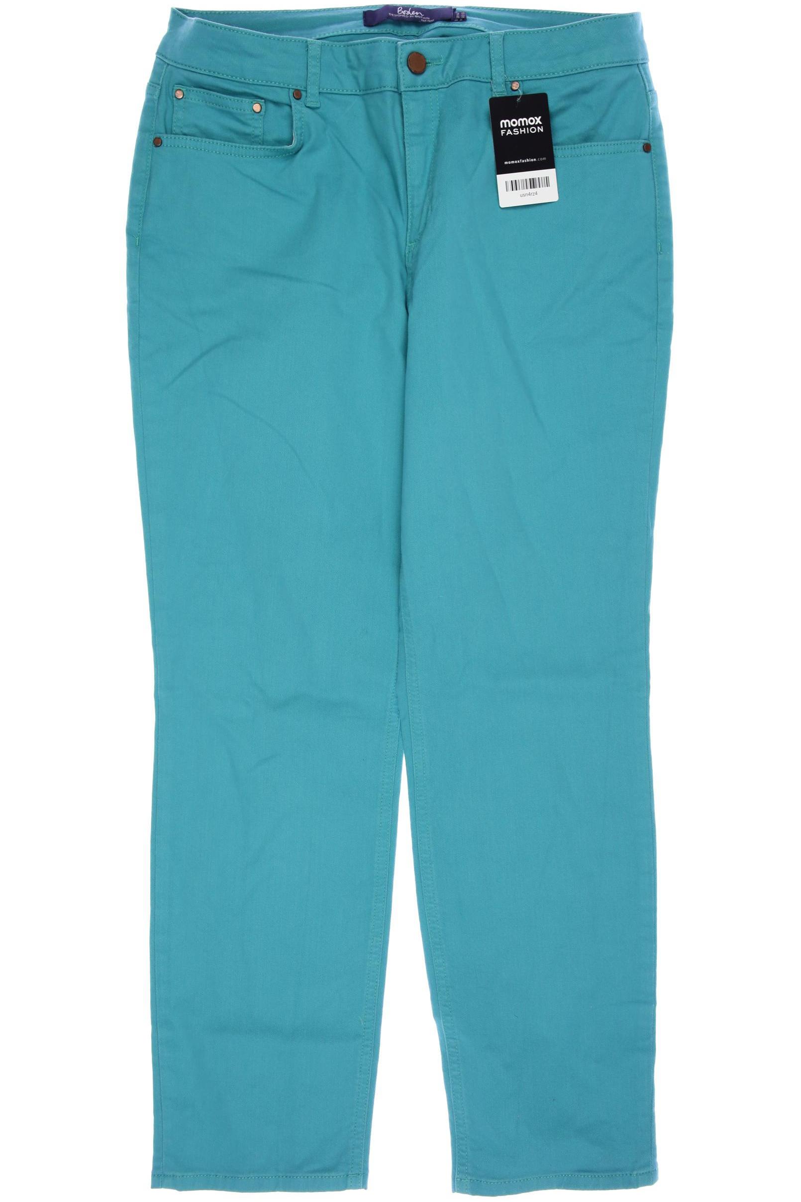 

Boden Damen Stoffhose, türkis, Gr. 40