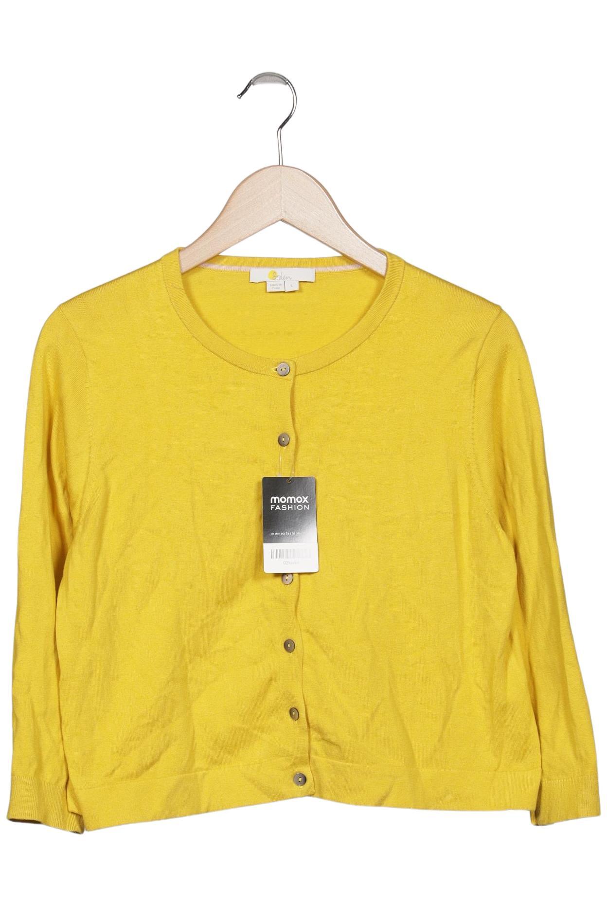 

Boden Damen Strickjacke, gelb, Gr. 42