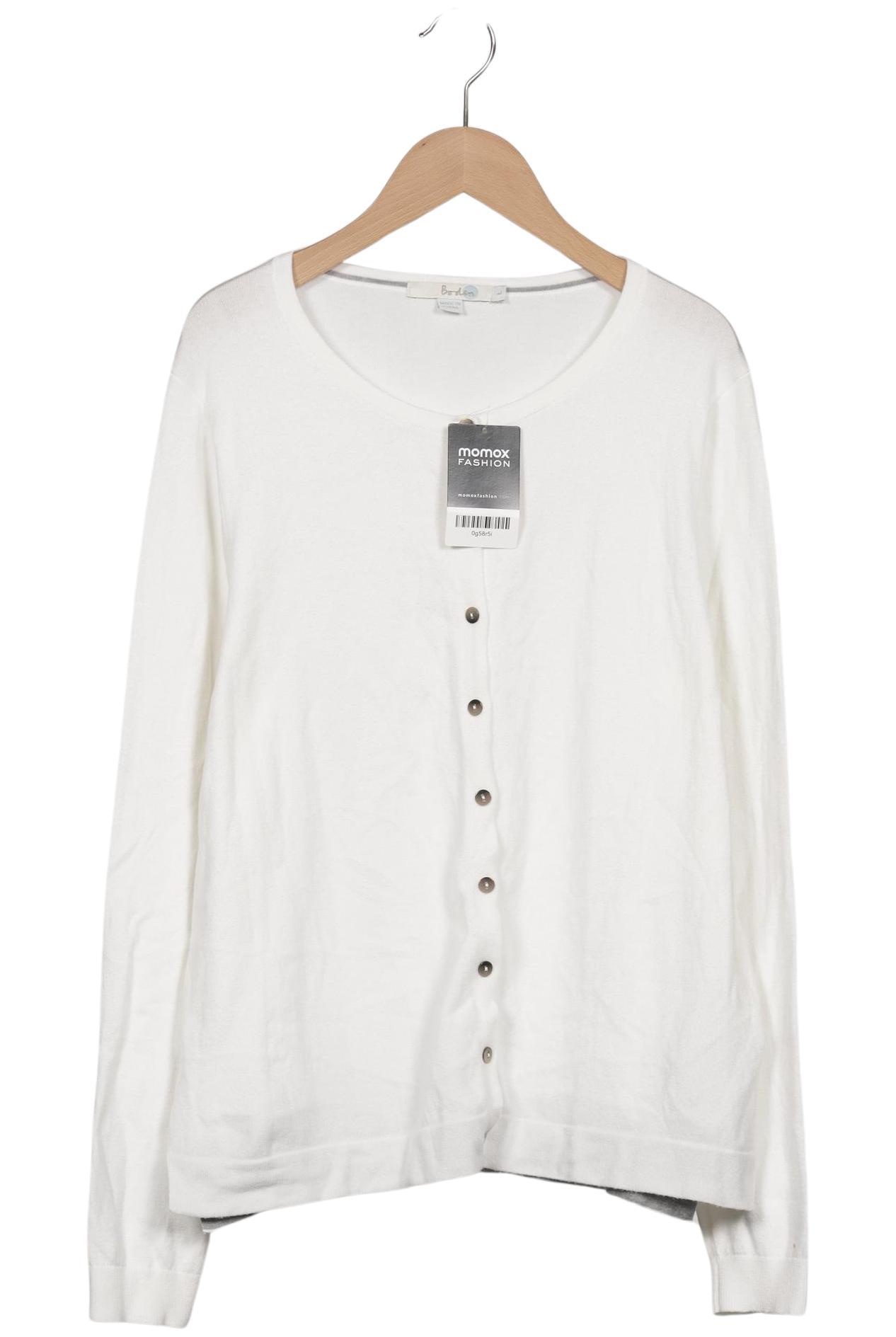 

Boden Damen Strickjacke, weiß, Gr. 42