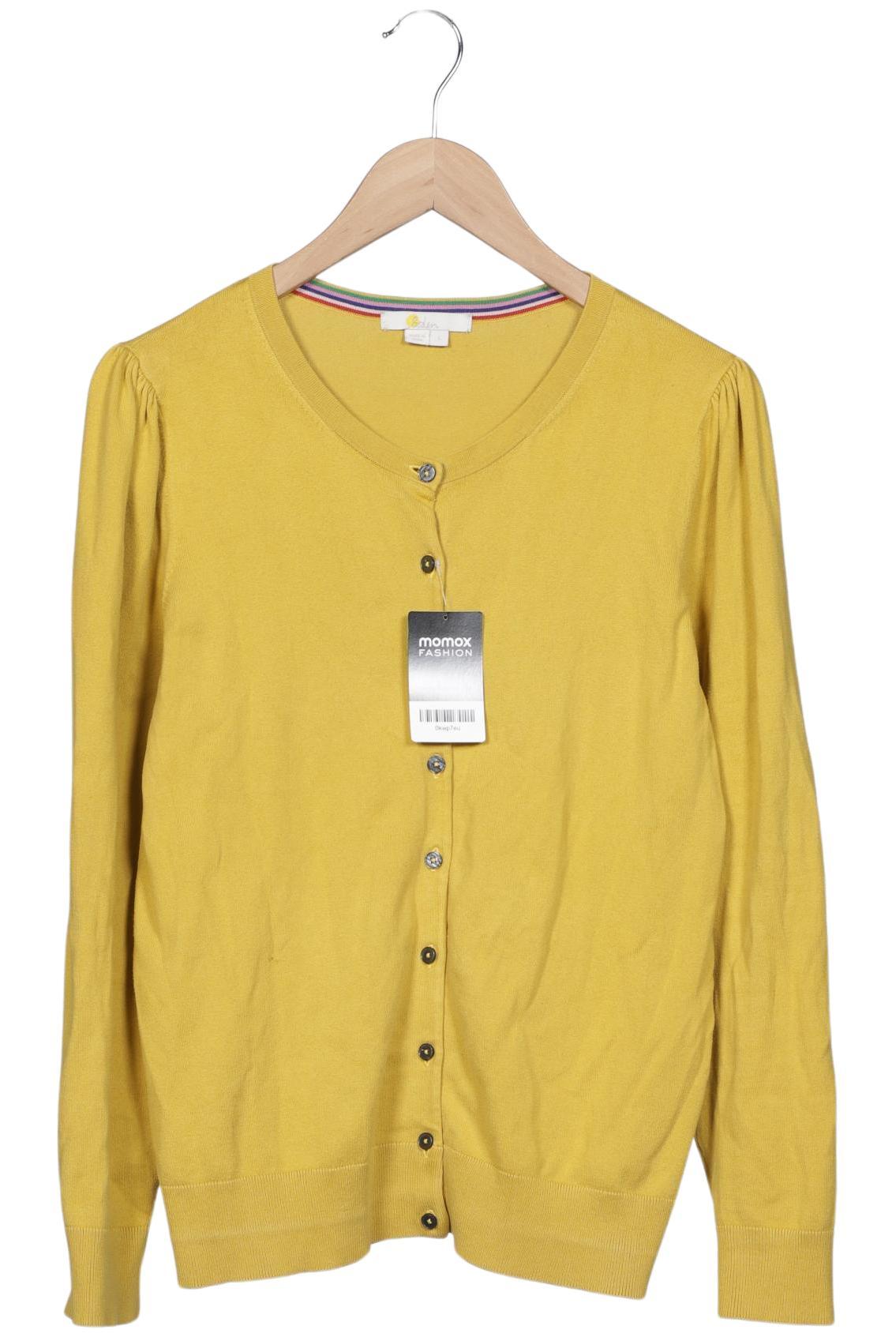 

Boden Damen Strickjacke, gelb, Gr. 42
