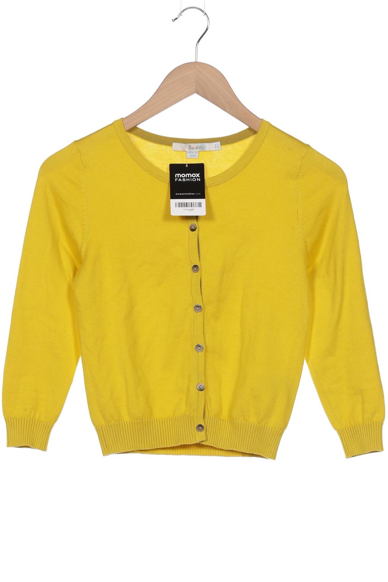 

Boden Damen Strickjacke, gelb, Gr. 32