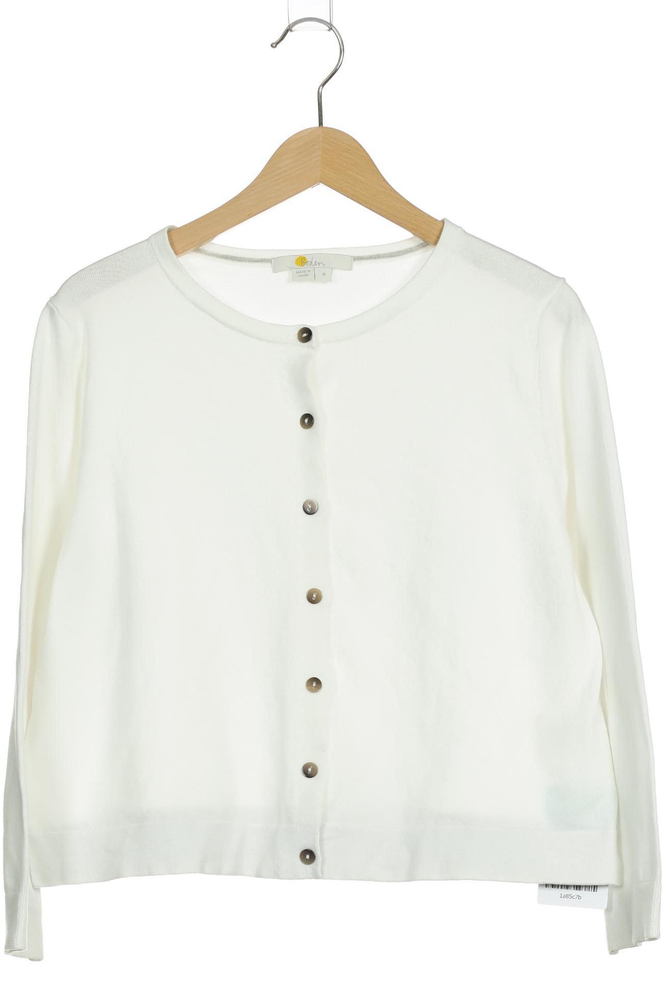 

Boden Damen Strickjacke, weiß, Gr.