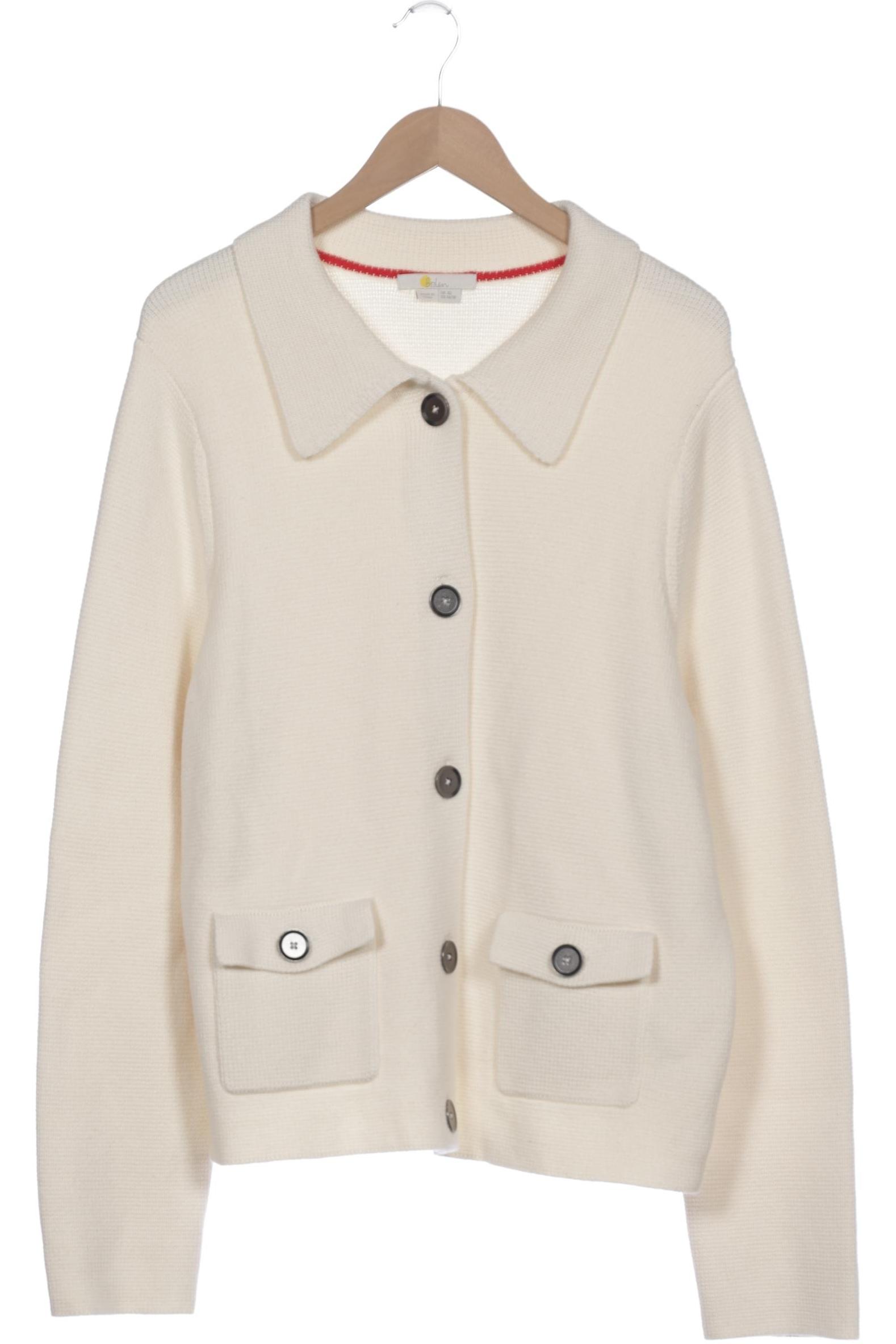 

Boden Damen Strickjacke, weiß, Gr. 46