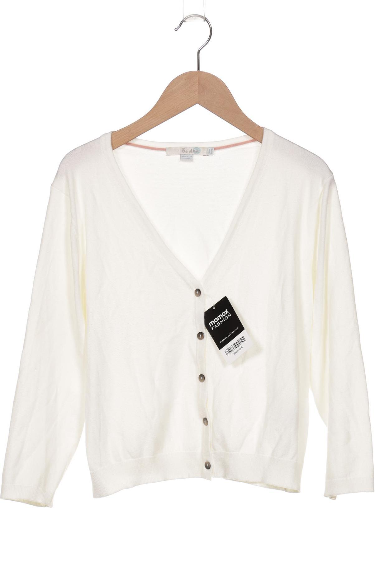 

Boden Damen Strickjacke, weiß, Gr. 40