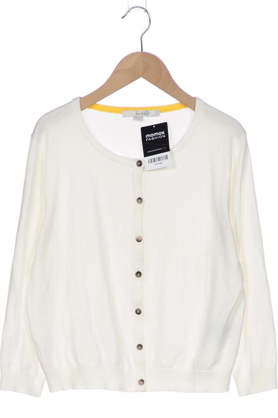 

Boden Damen Strickjacke, weiß, Gr. 42