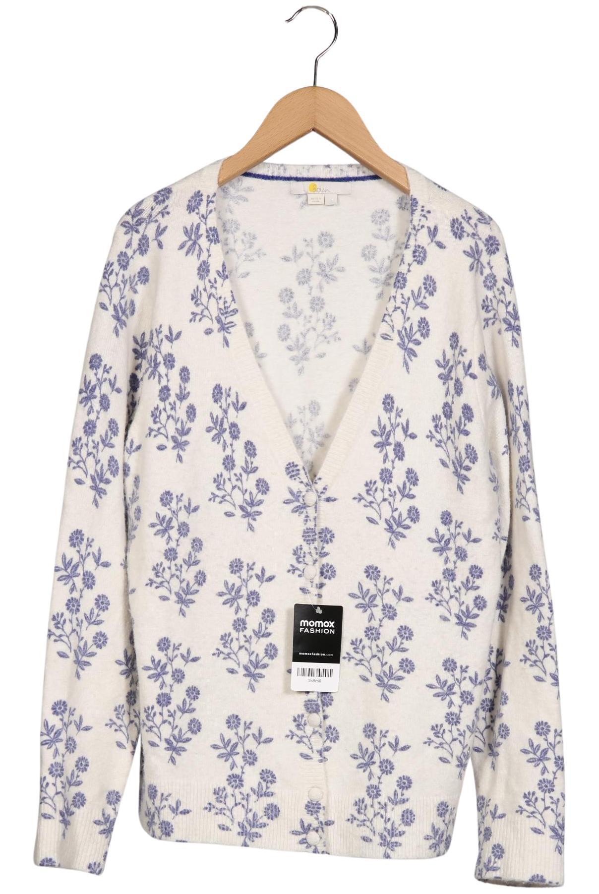

Boden Damen Strickjacke, weiß, Gr. 42