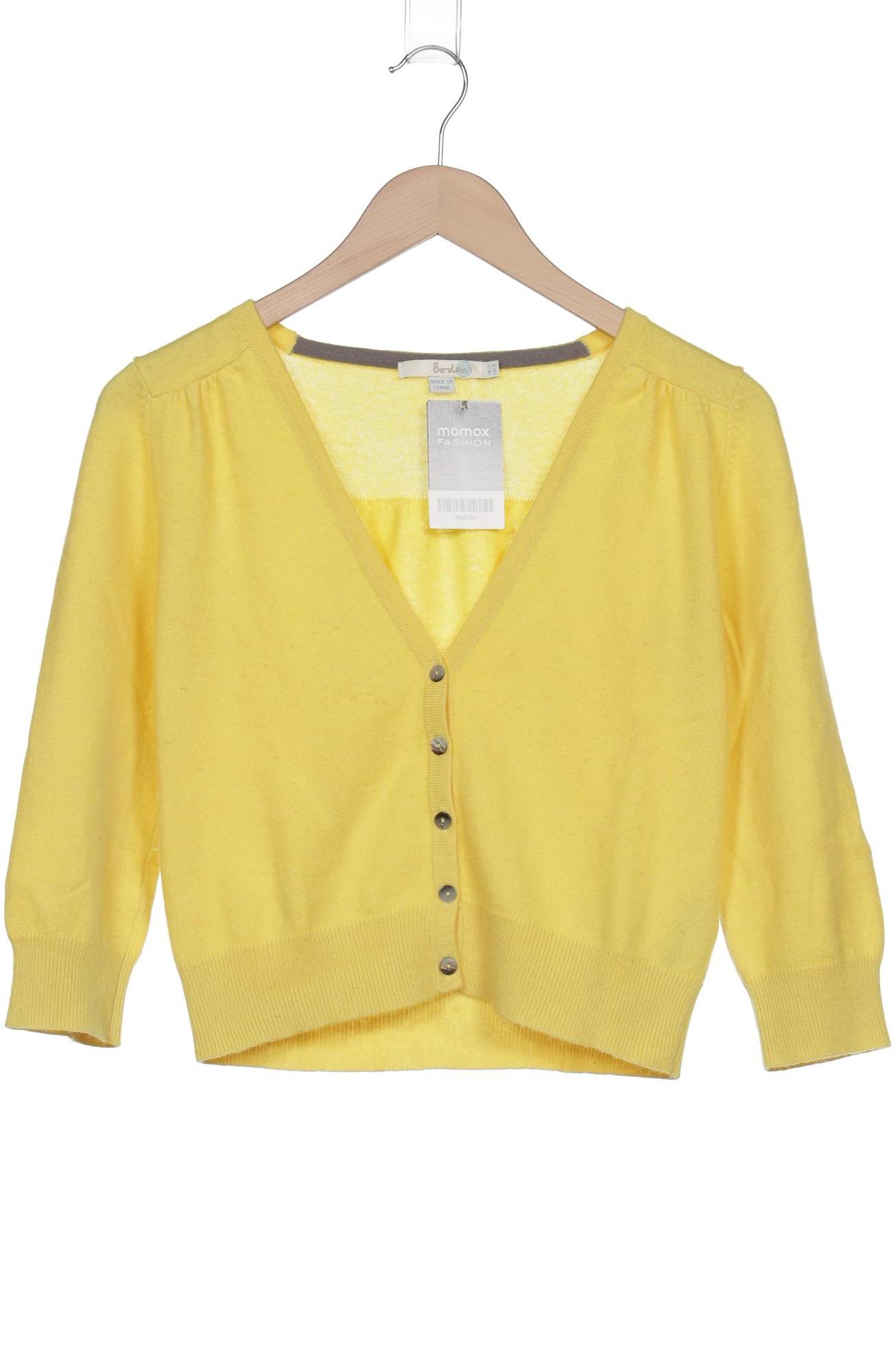

Boden Damen Strickjacke, gelb, Gr. 38