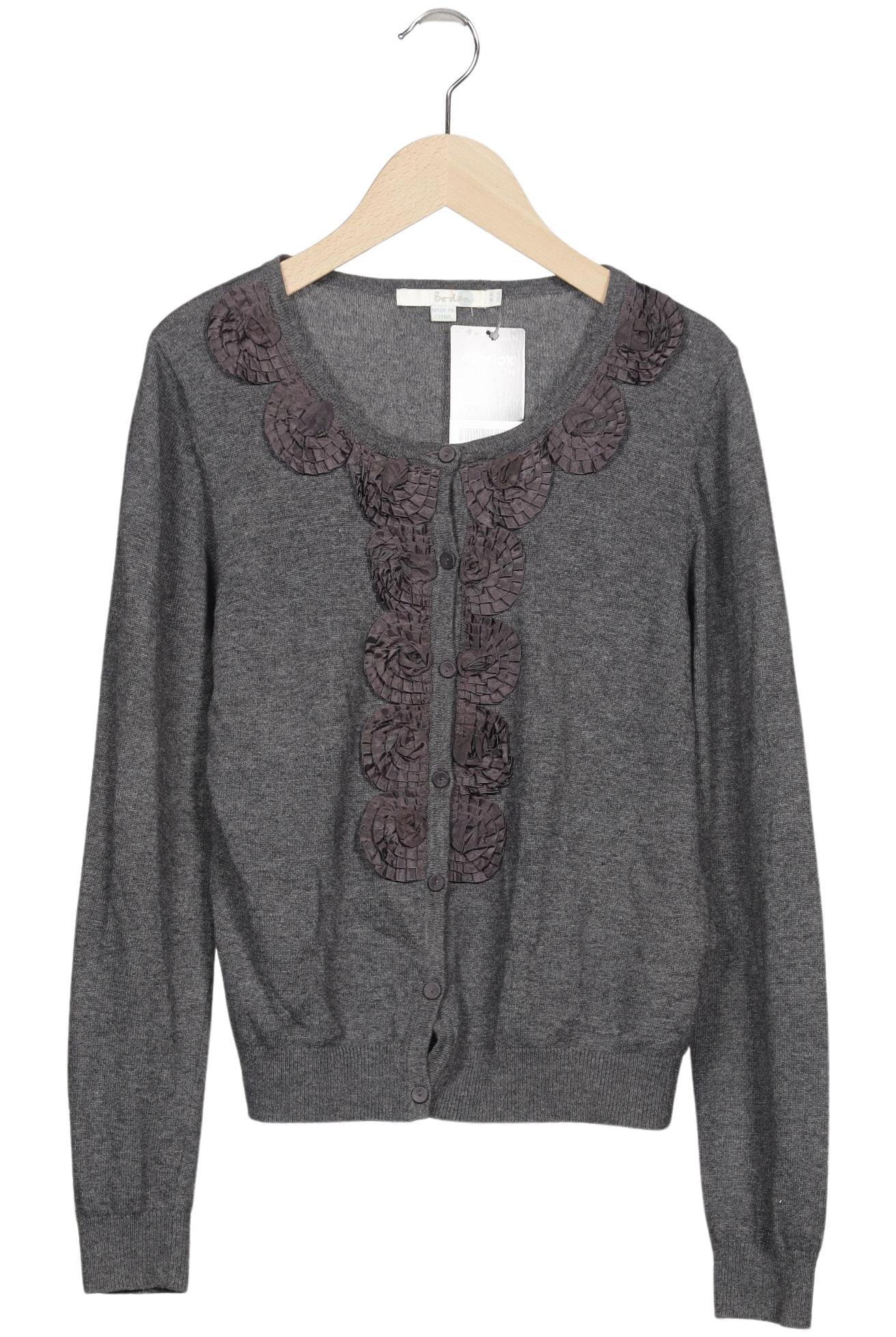 

Boden Damen Strickjacke, grau, Gr. 10