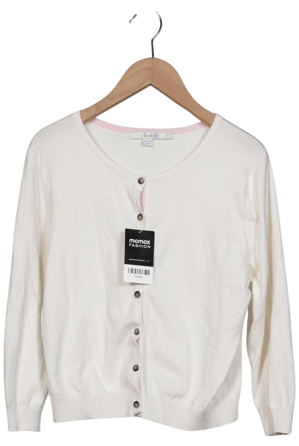

Boden Damen Strickjacke, weiß, Gr. 40