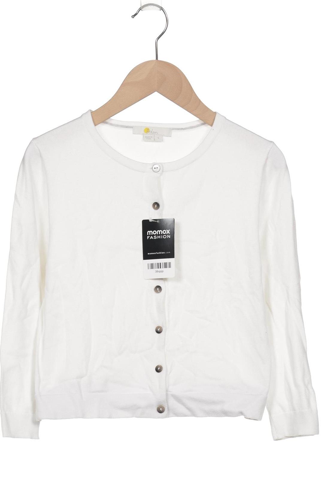 

Boden Damen Strickjacke, weiß, Gr. 36