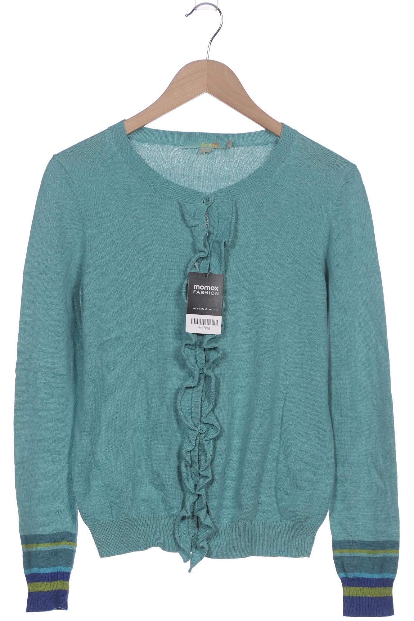 

Boden Damen Strickjacke, türkis, Gr. 12