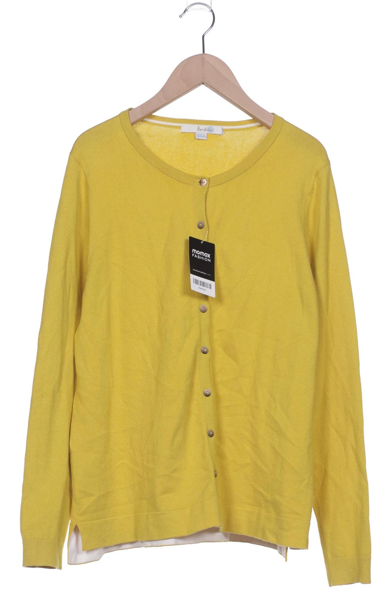 

Boden Damen Strickjacke, gelb, Gr. 44