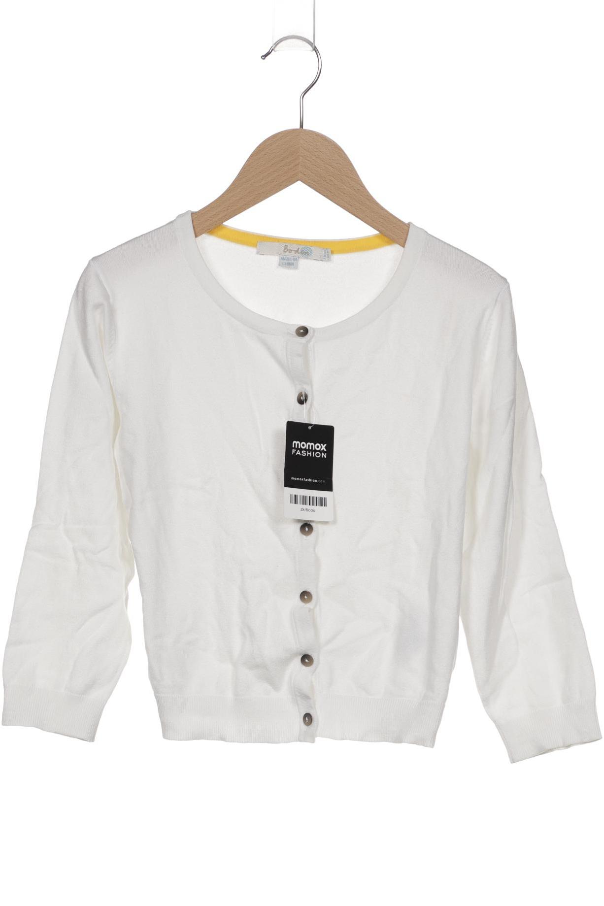 

Boden Damen Strickjacke, weiß, Gr. 36