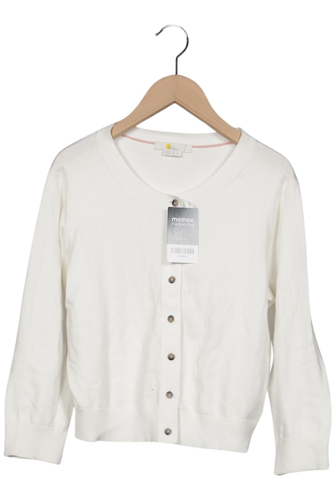 

Boden Damen Strickjacke, weiß, Gr. 38