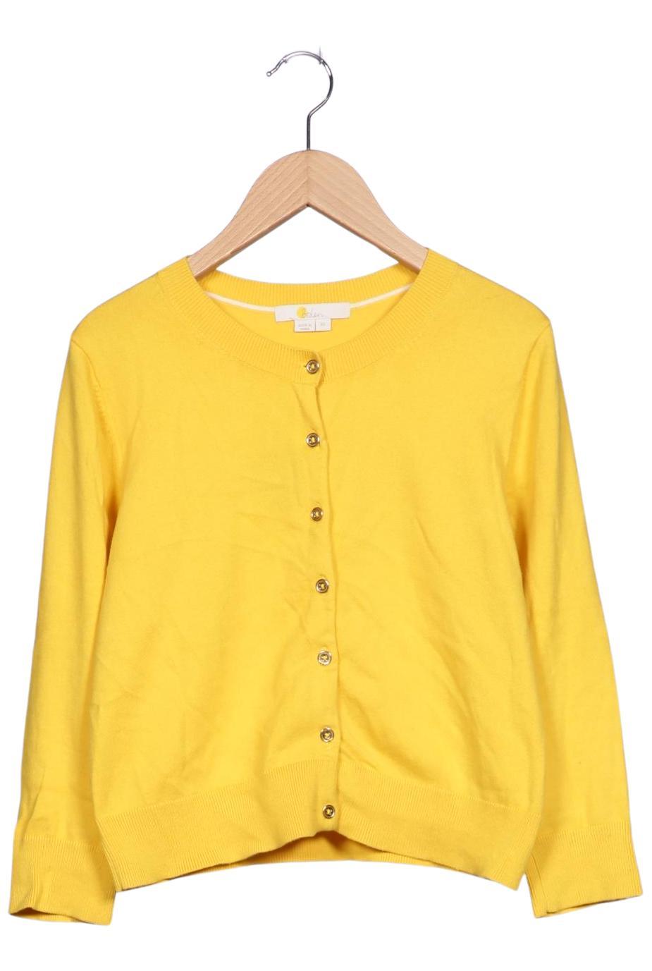 

Boden Damen Strickjacke, gelb, Gr. 34