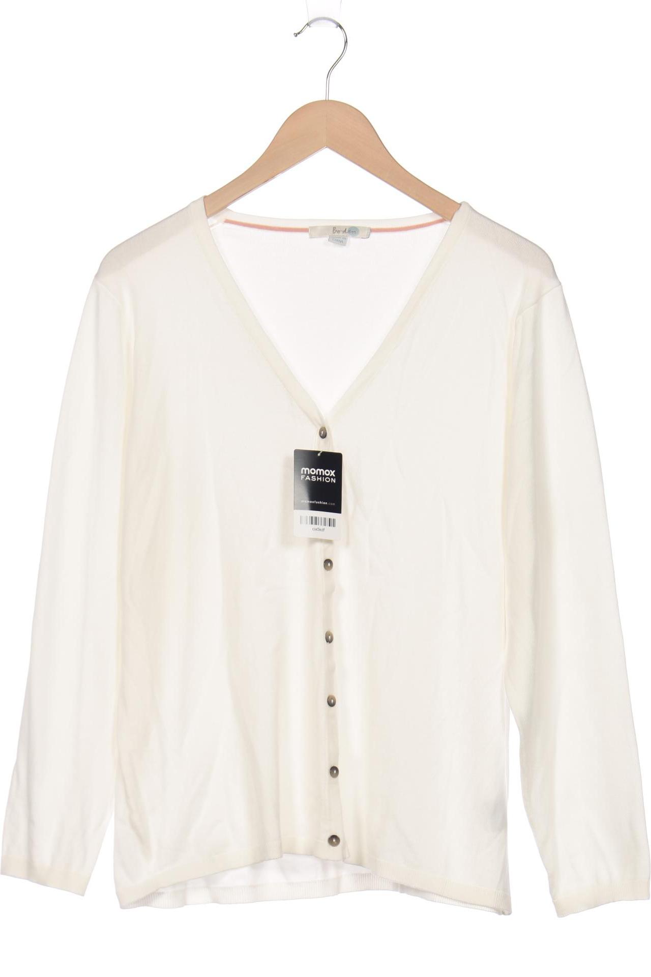 

Boden Damen Strickjacke, weiß