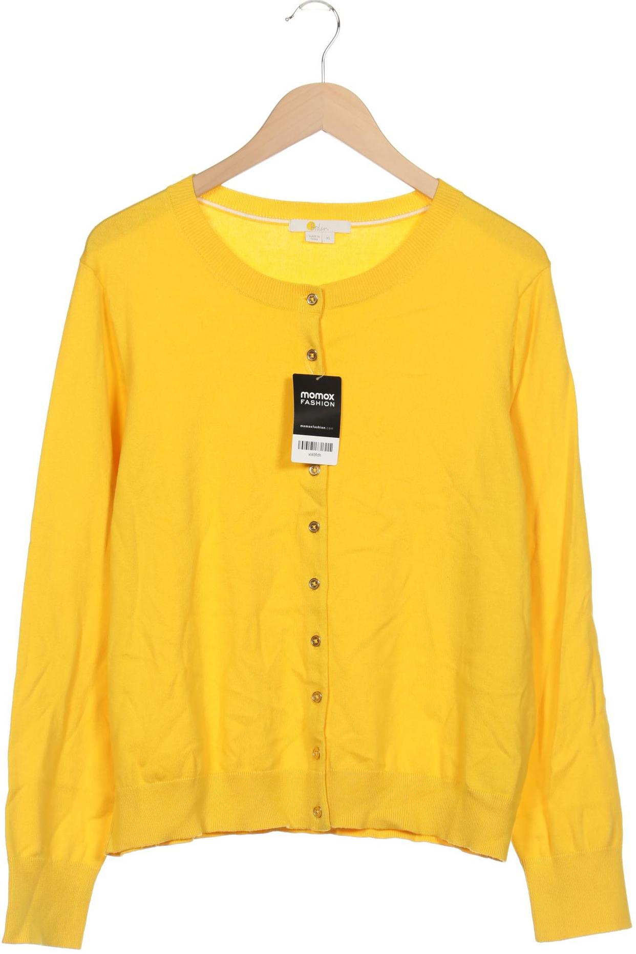 

Boden Damen Strickjacke, gelb, Gr. 44
