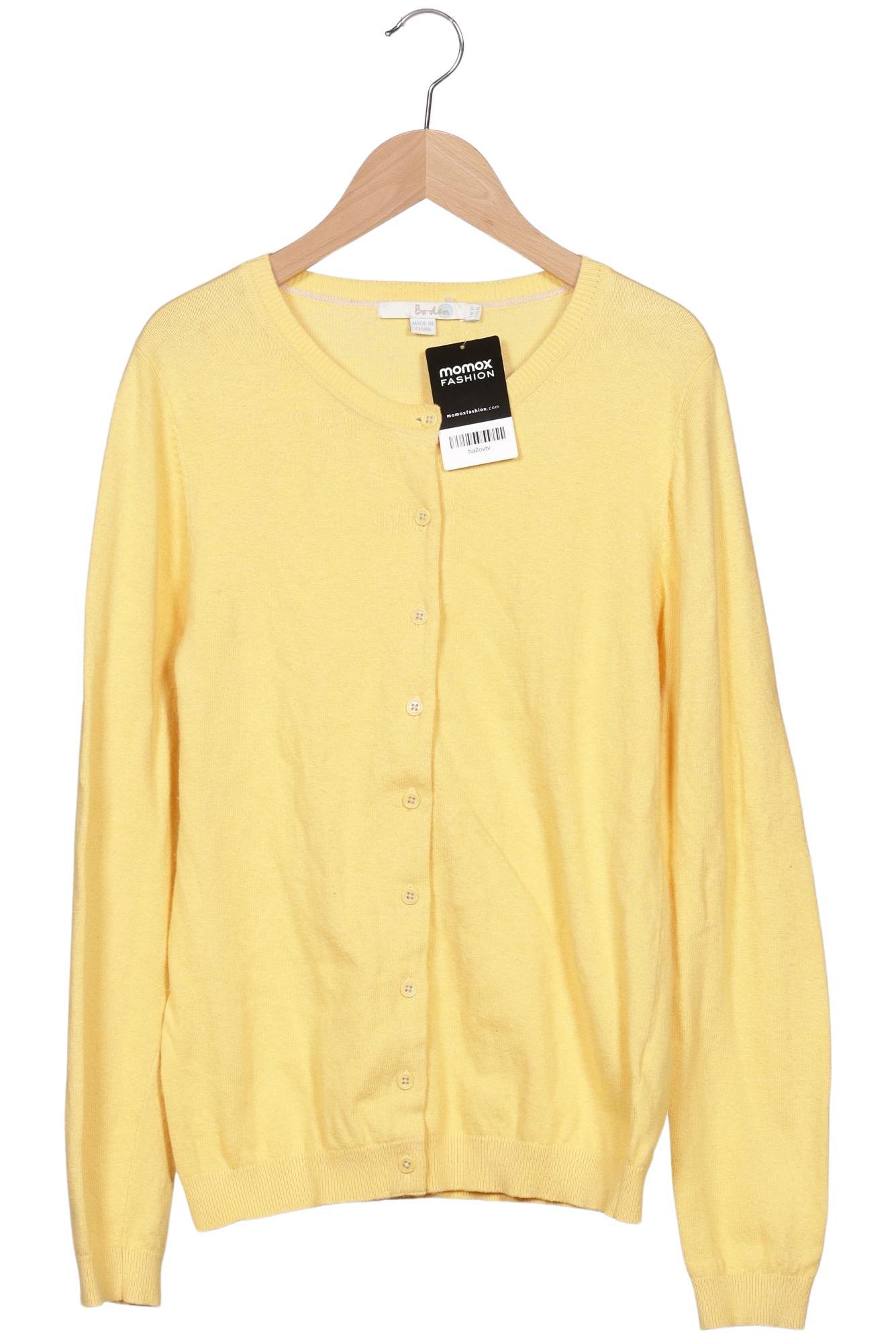 

Boden Damen Strickjacke, gelb, Gr. 38