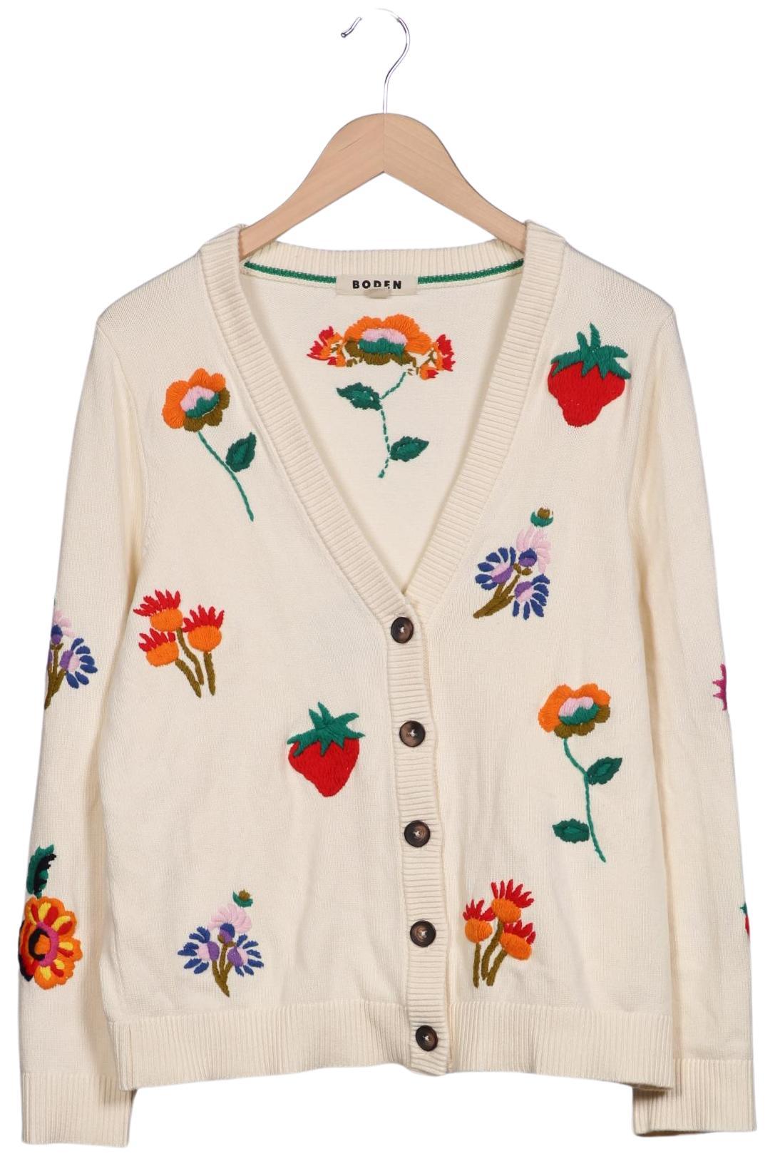 

Boden Damen Strickjacke, cremeweiß, Gr. 38