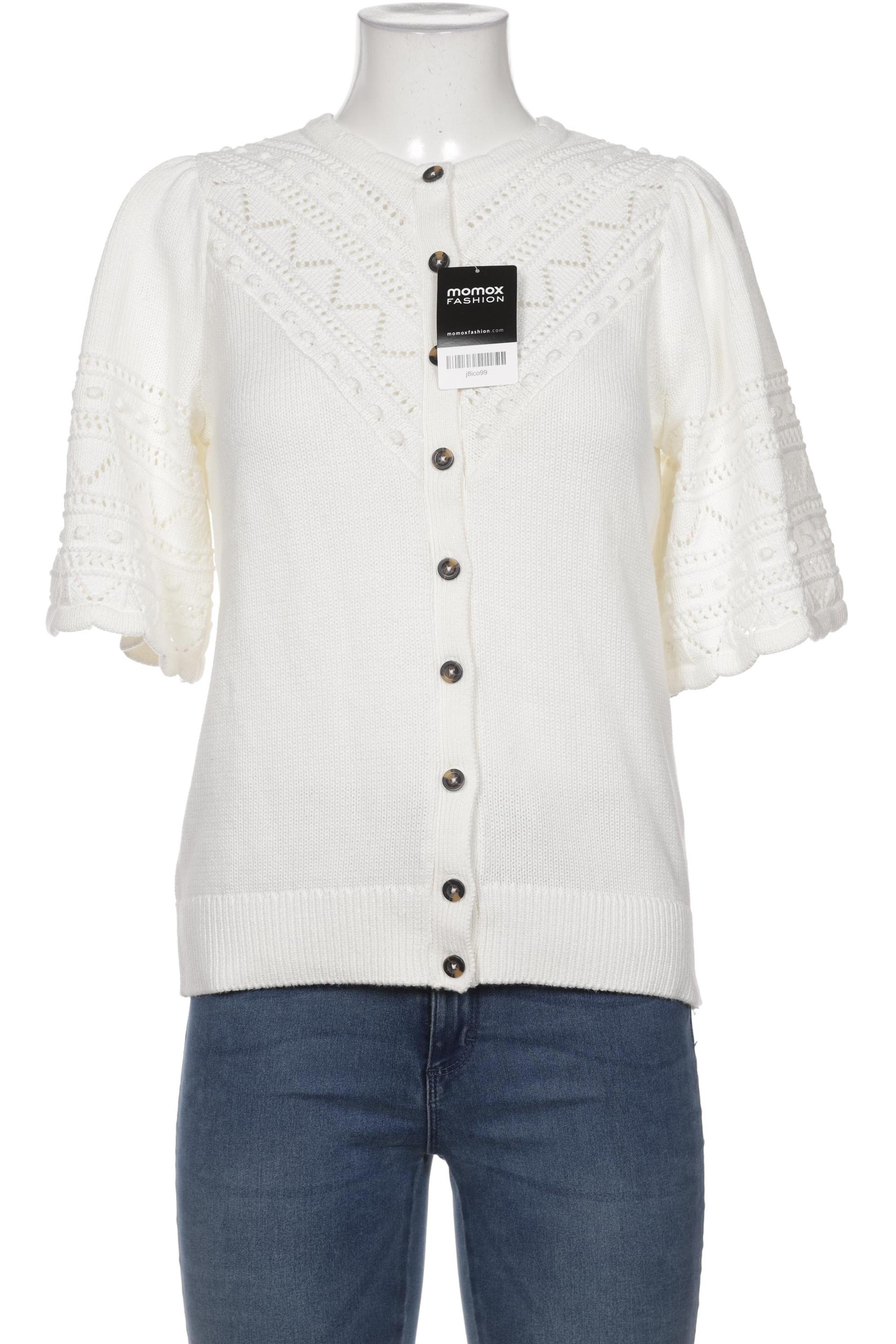 

Boden Damen Strickjacke, weiß, Gr. 38