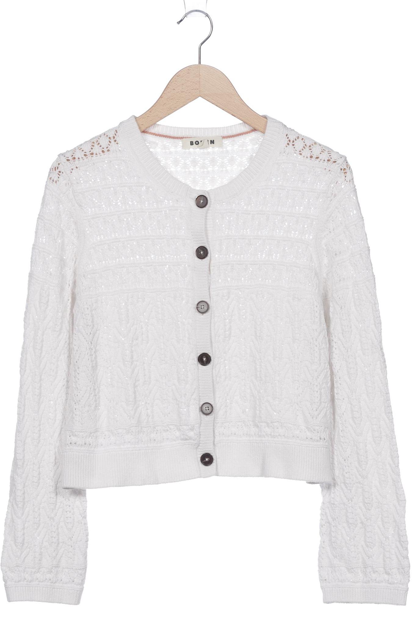 

Boden Damen Strickjacke, weiß, Gr. 44