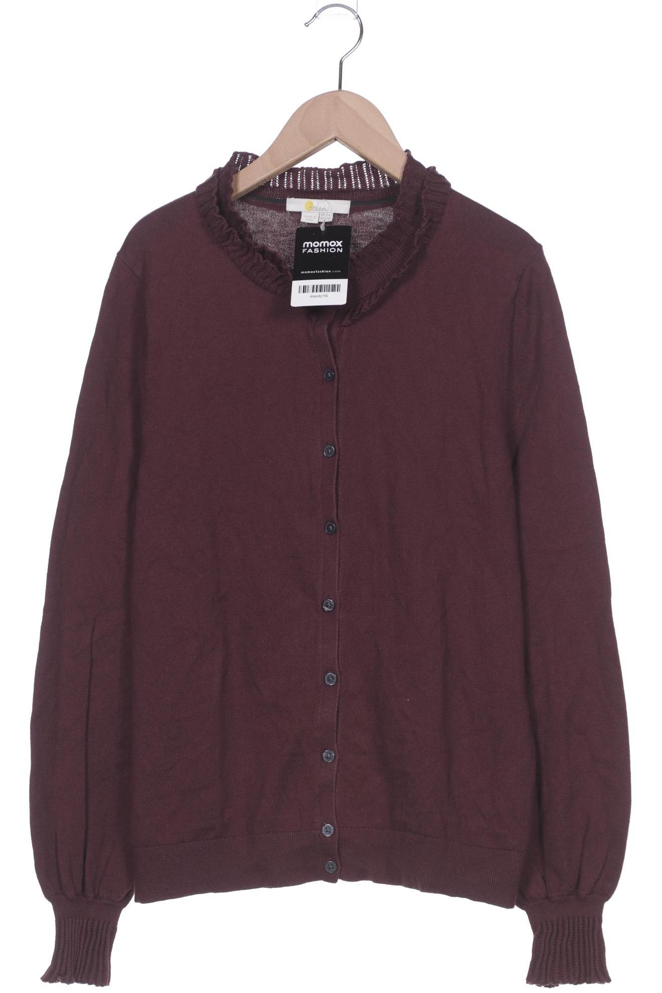 

Boden Damen Strickjacke, bordeaux, Gr. 40