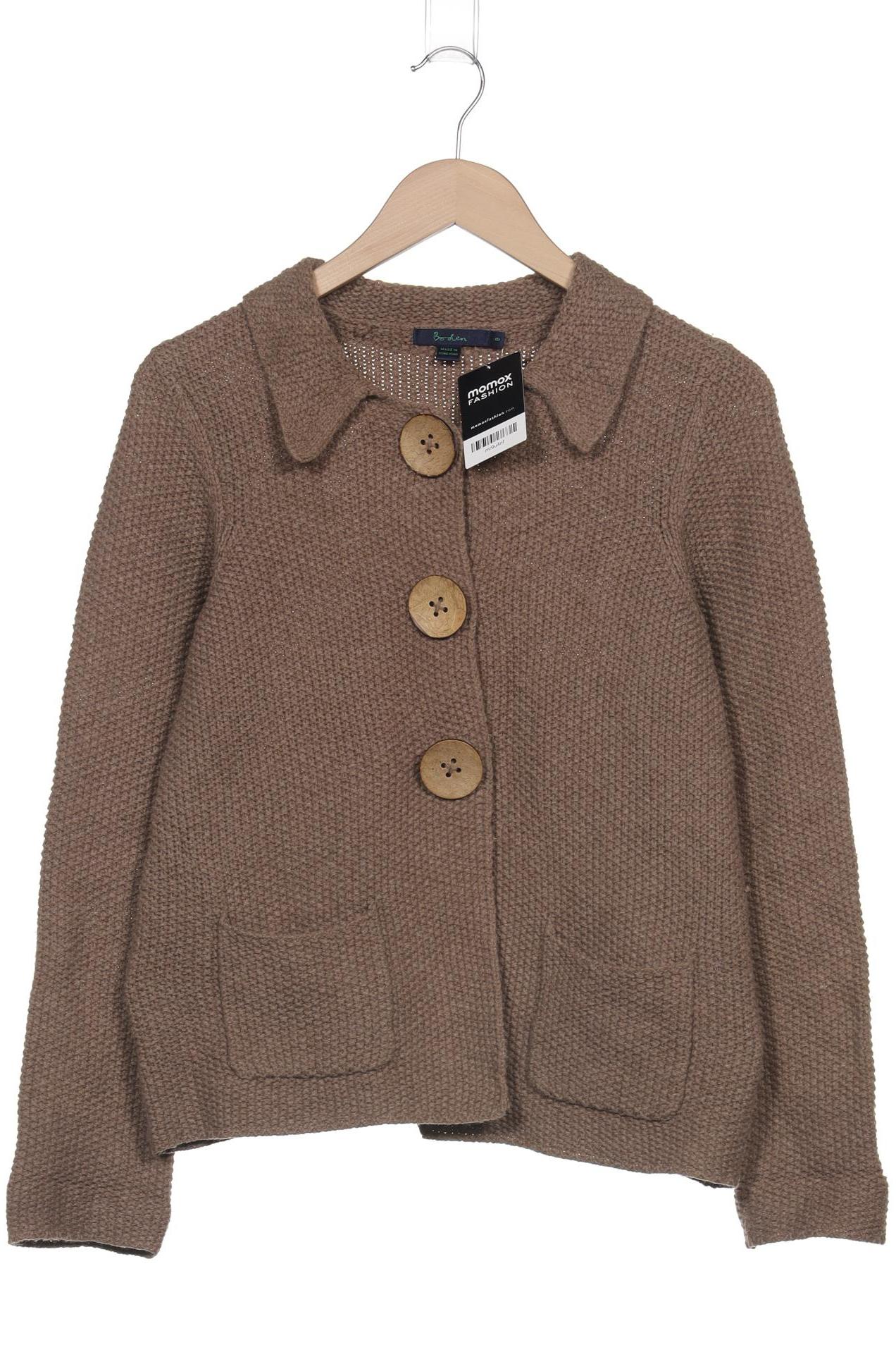 

Boden Damen Strickjacke, beige, Gr. 8