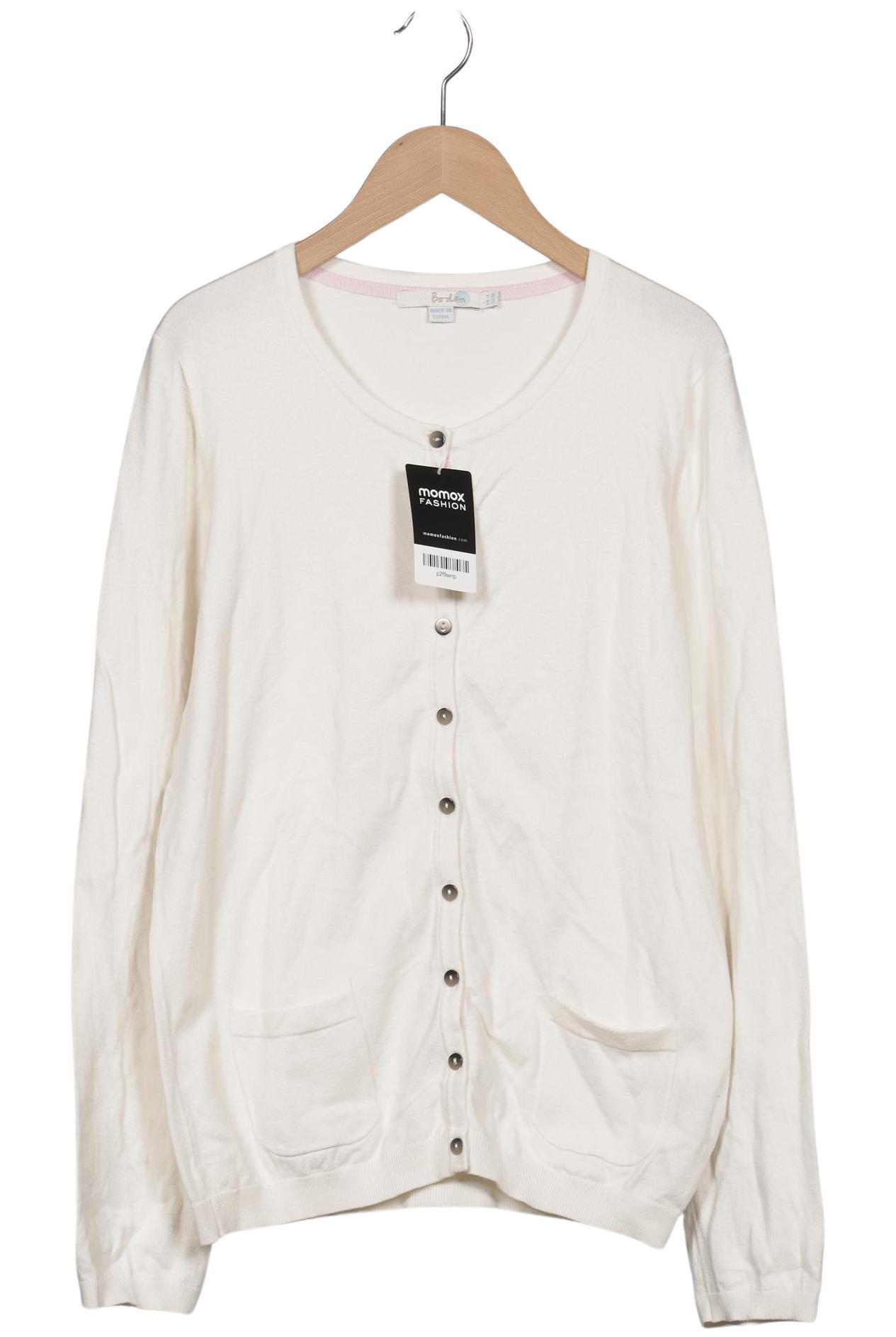 

Boden Damen Strickjacke, weiß, Gr. 40