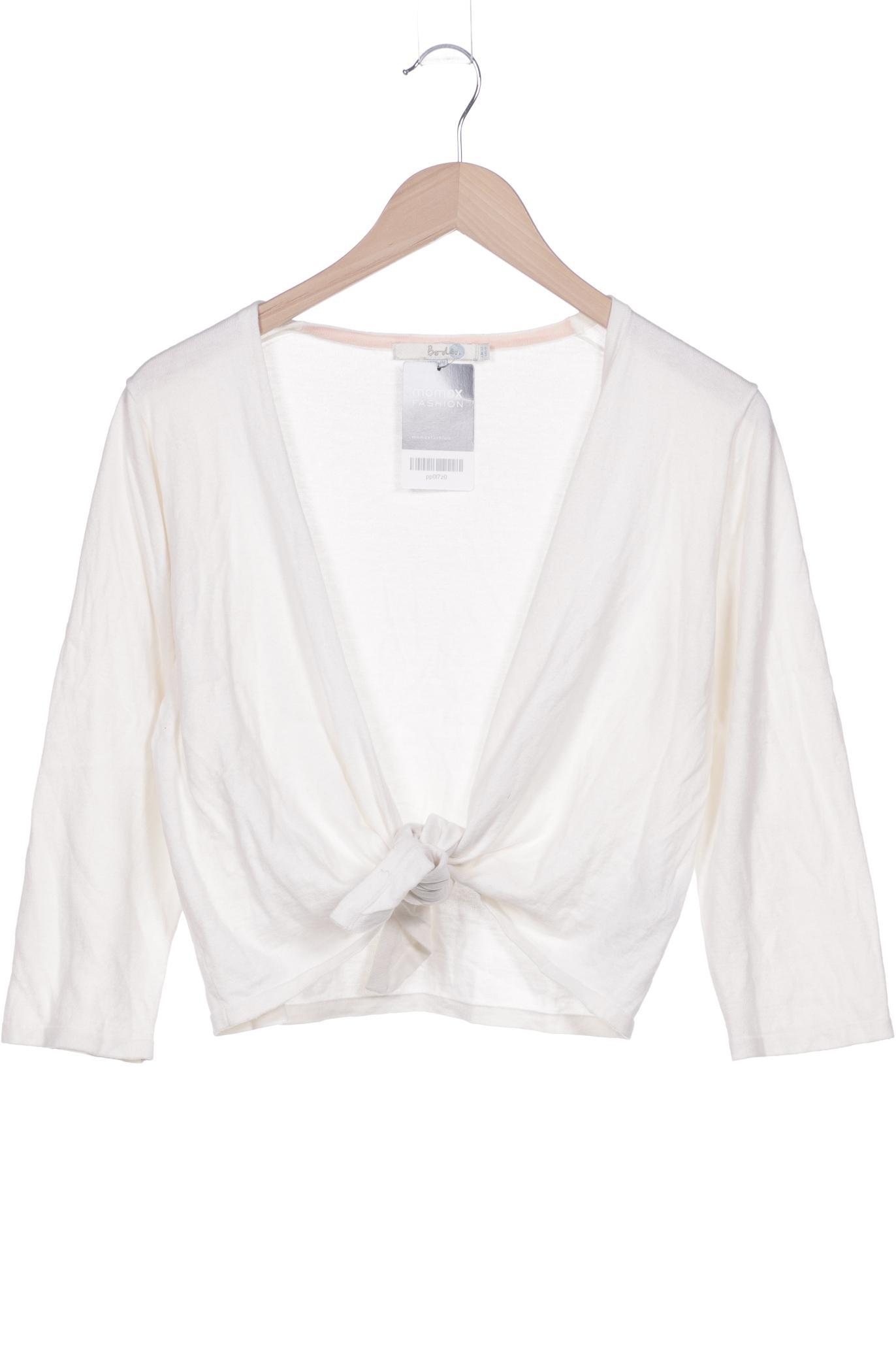 

Boden Damen Strickjacke, weiß, Gr. 38