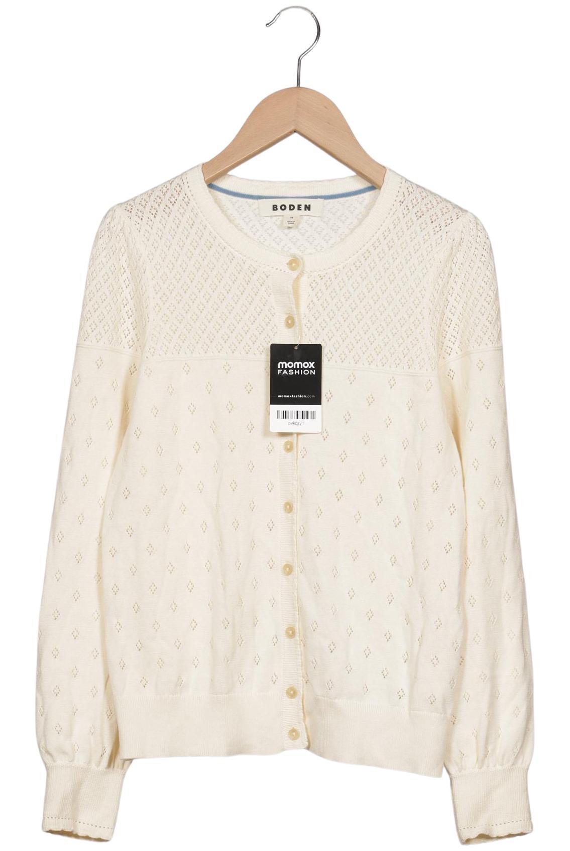 

Boden Damen Strickjacke, cremeweiß, Gr. 34