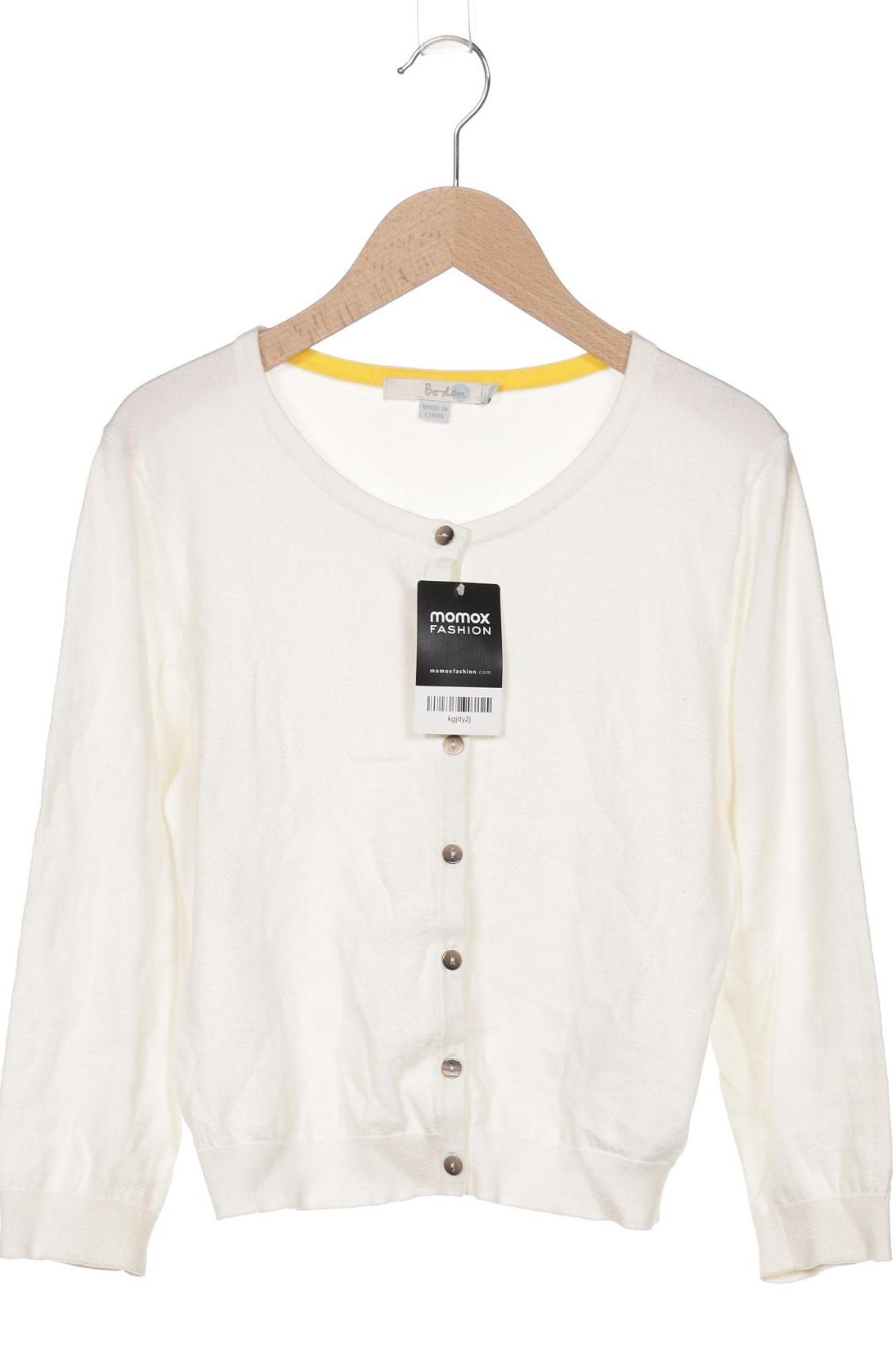 

Boden Damen Strickjacke, weiß, Gr. 38