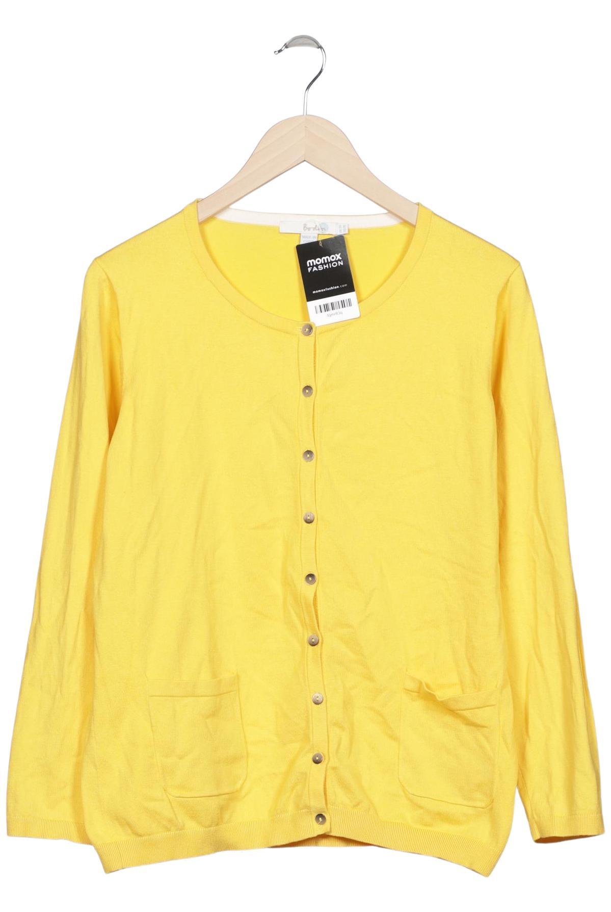 

Boden Damen Strickjacke, gelb, Gr. 46